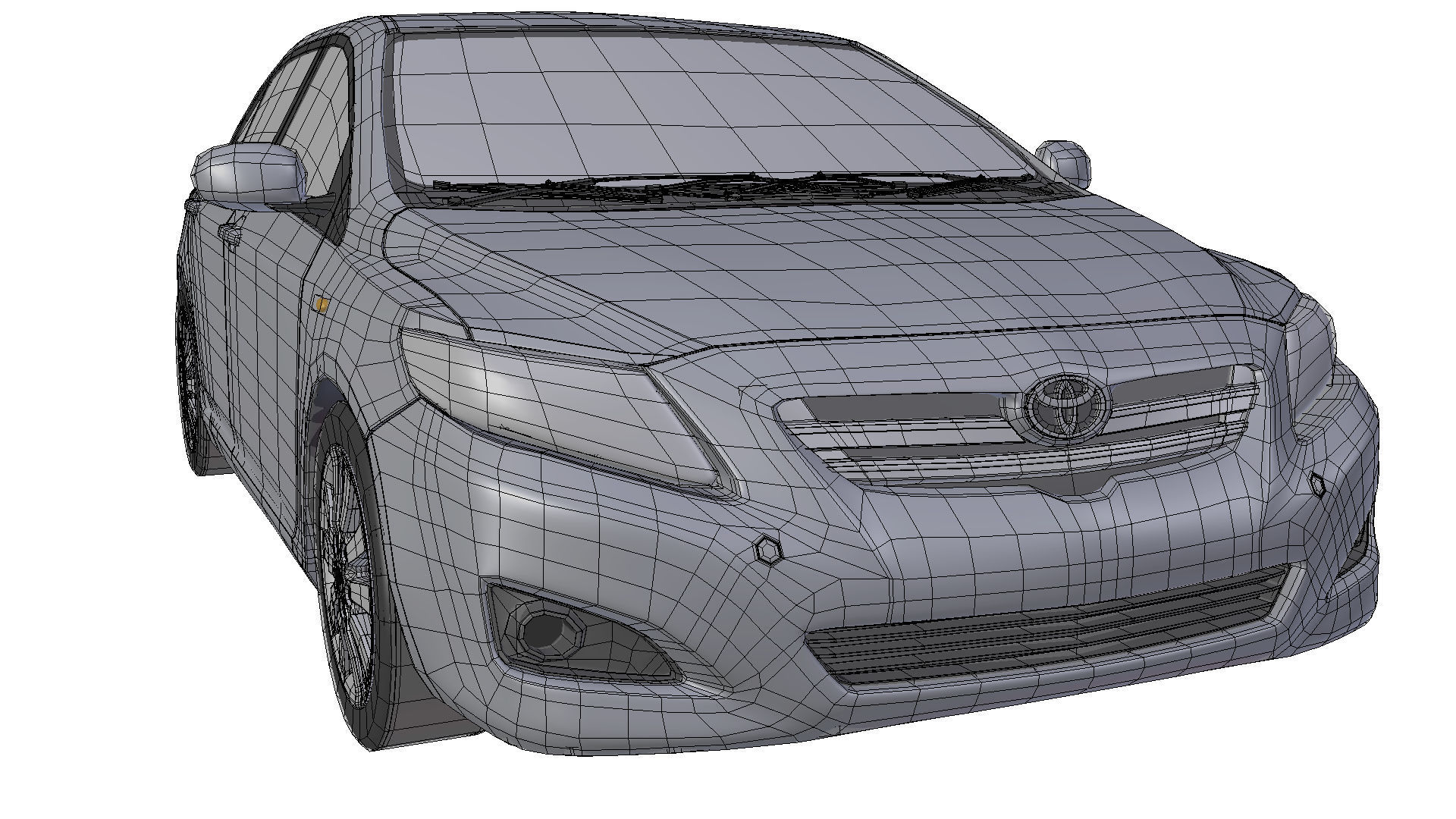 Toyota Corolla 2008 3D model_17