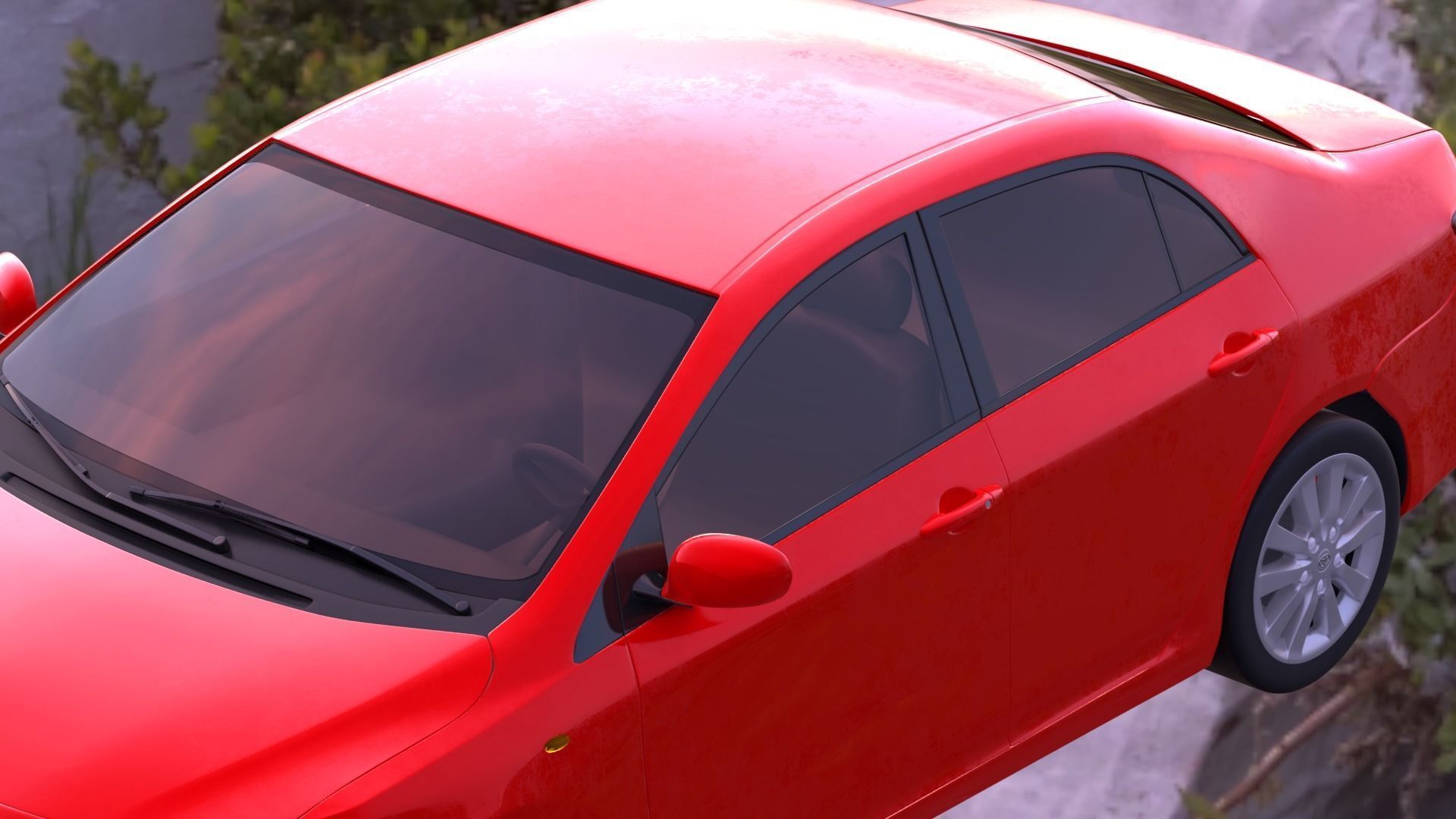 Toyota Corolla 2008 3D model_5