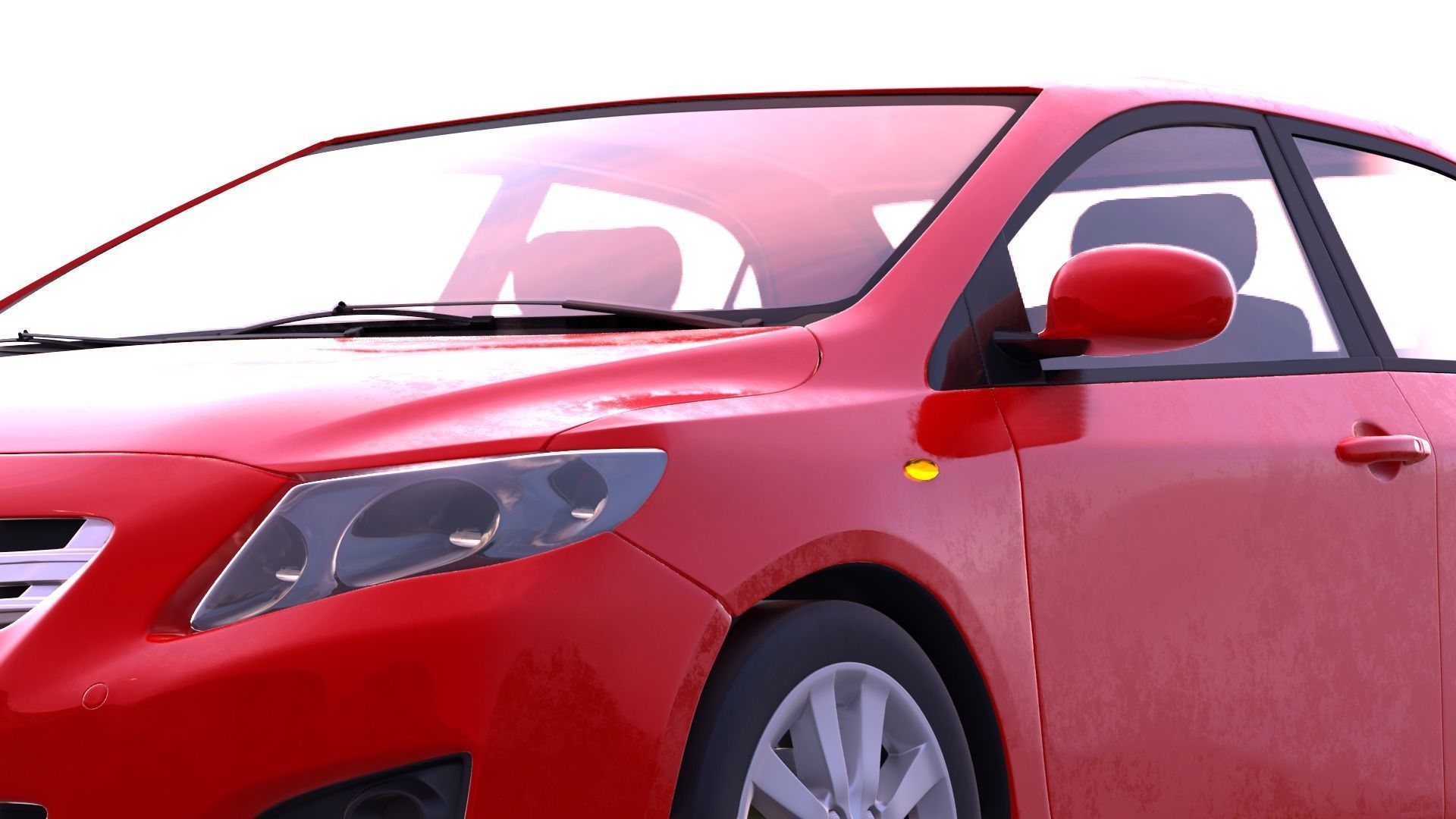 Toyota Corolla 2008 3D model_2