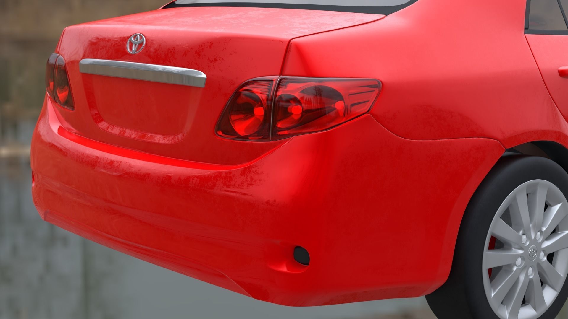 Toyota Corolla 2008 3D model_7