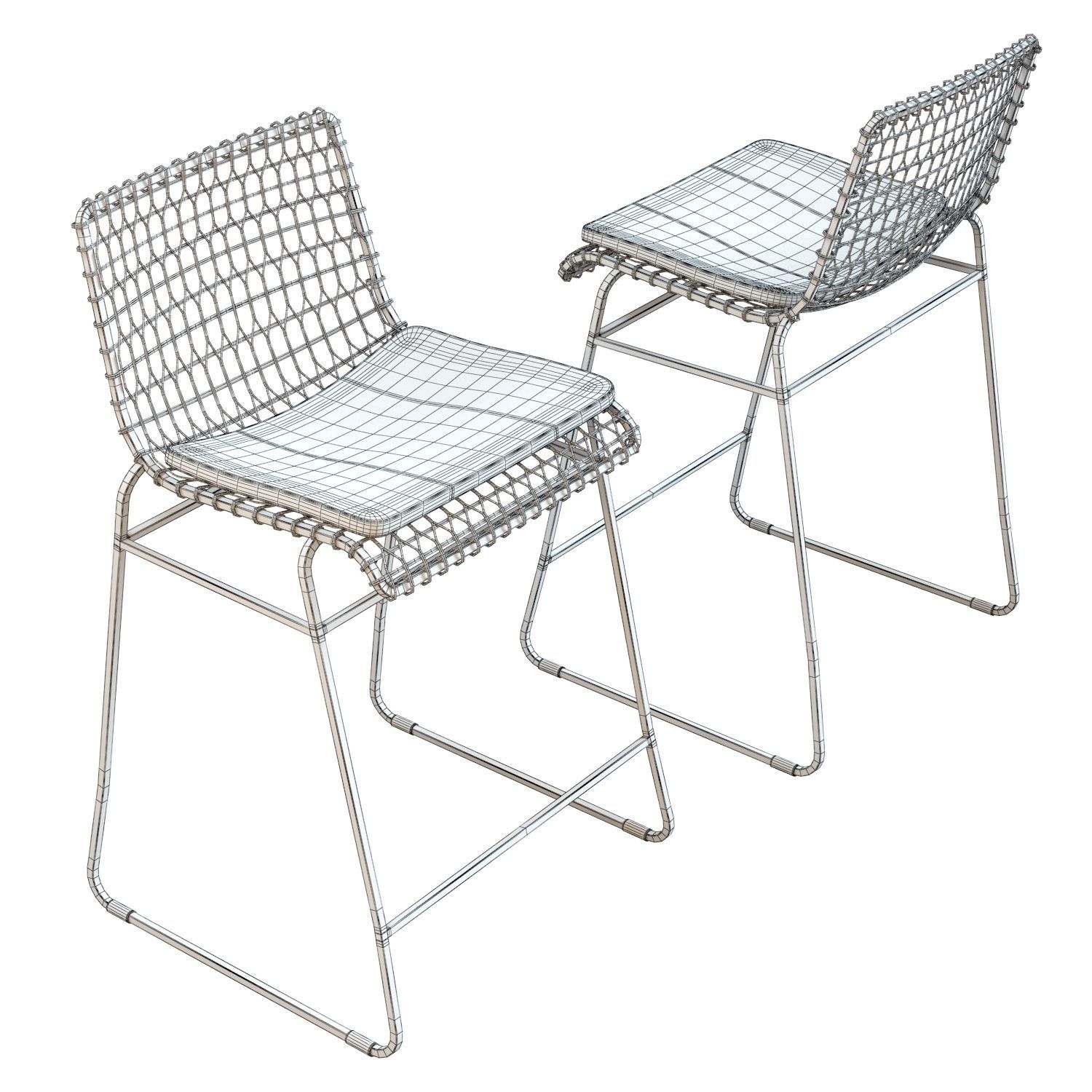 Crate and Barrel - Tig Counter Stool 3D model_3