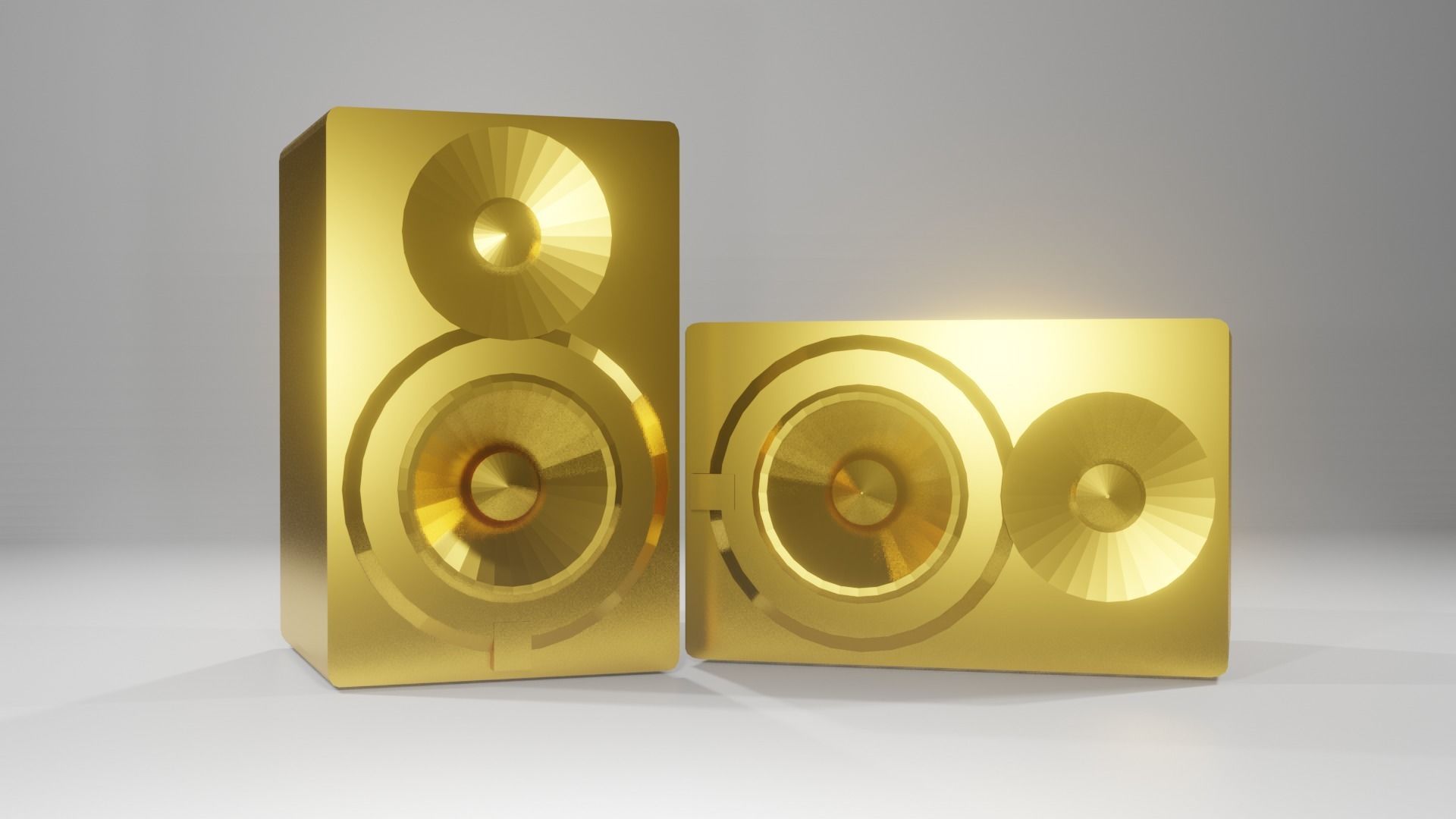 Free Speaker Studio Monitor Free 3D model_3