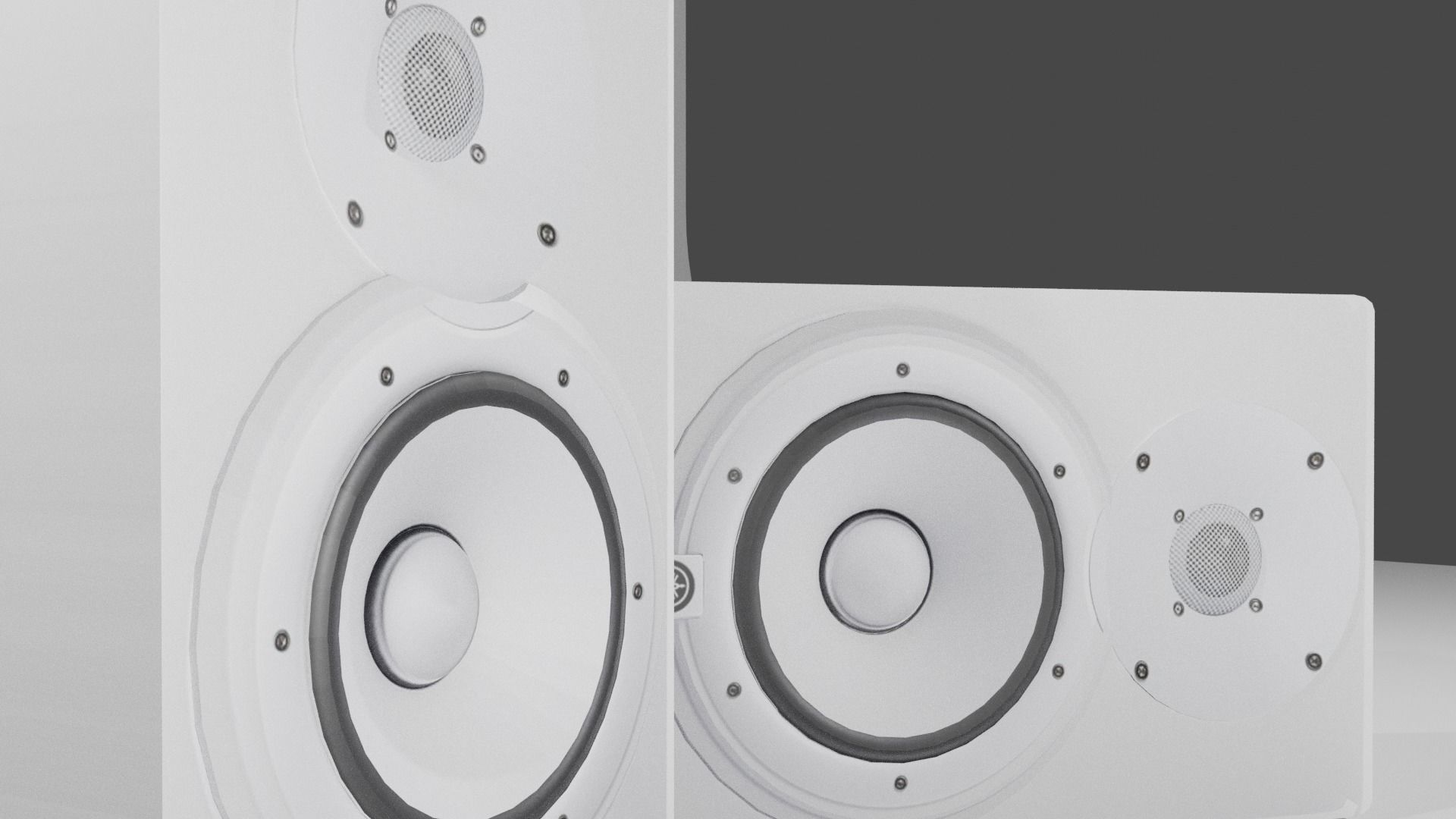 Free Speaker Studio Monitor Free 3D model_1