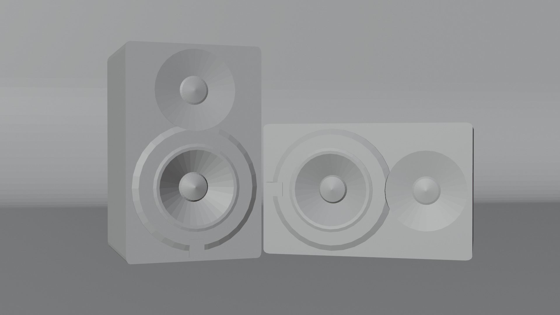Free Speaker Studio Monitor Free 3D model_4