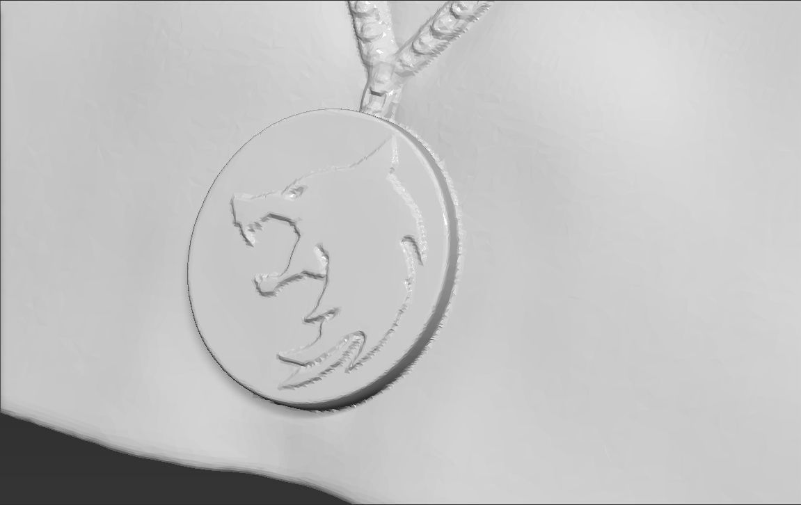 Geralt of Rivia The Witcher Cavill bust full color 3D printing Free 3D print model_46