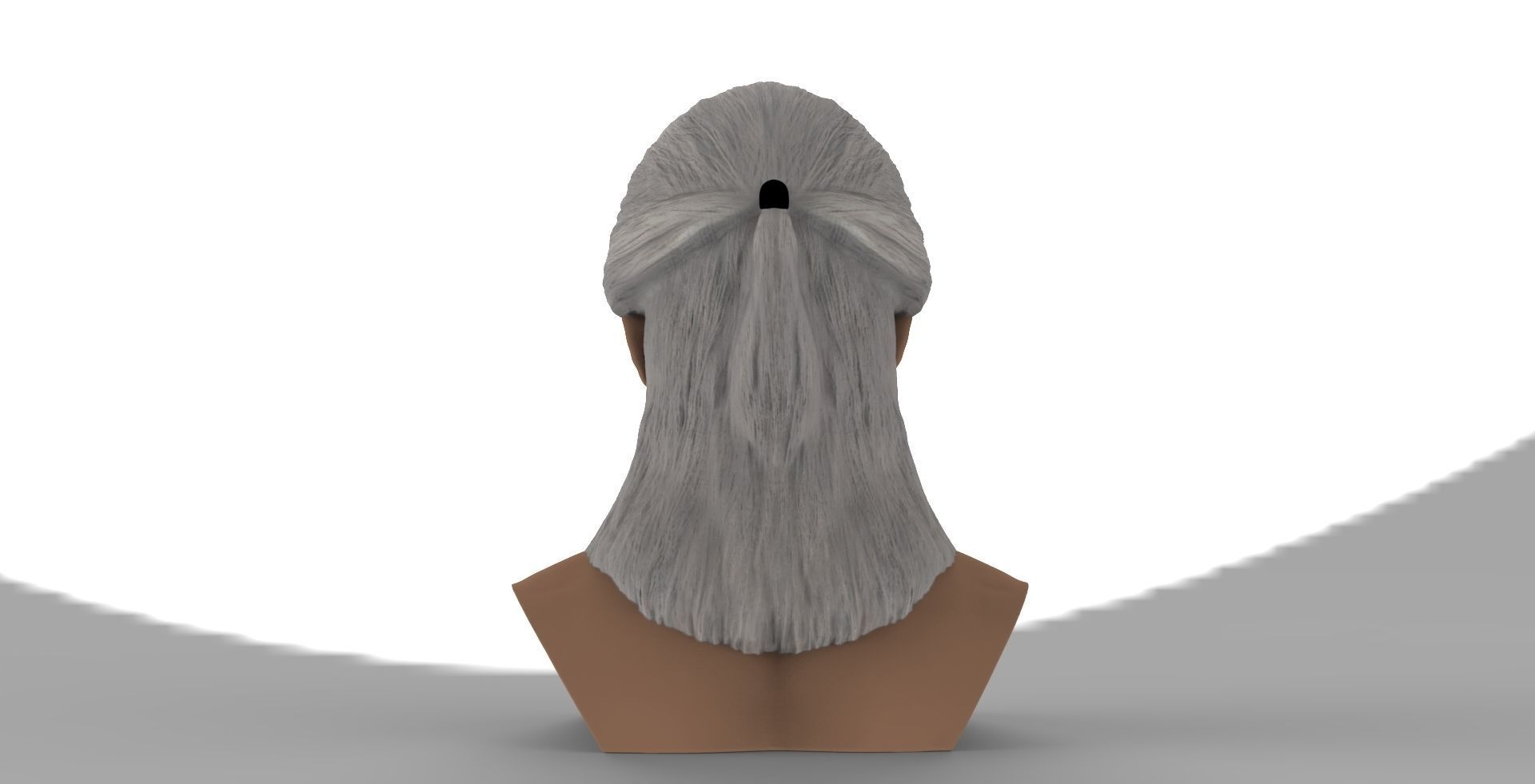 Geralt of Rivia The Witcher Cavill bust full color 3D printing Free 3D print model_5