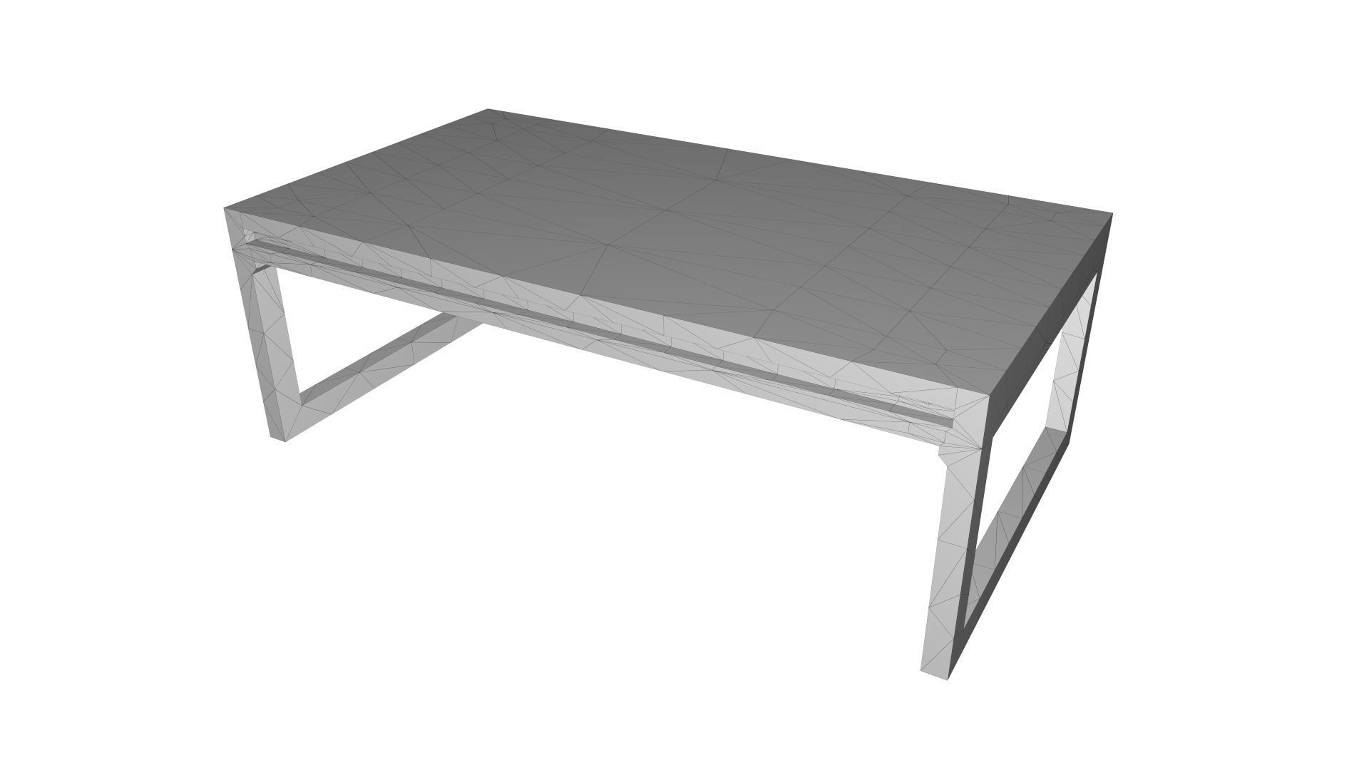 Center Table with 3 Different Sizes 3D print model_5