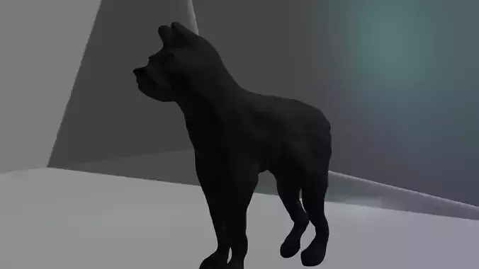 Dog 3D Model