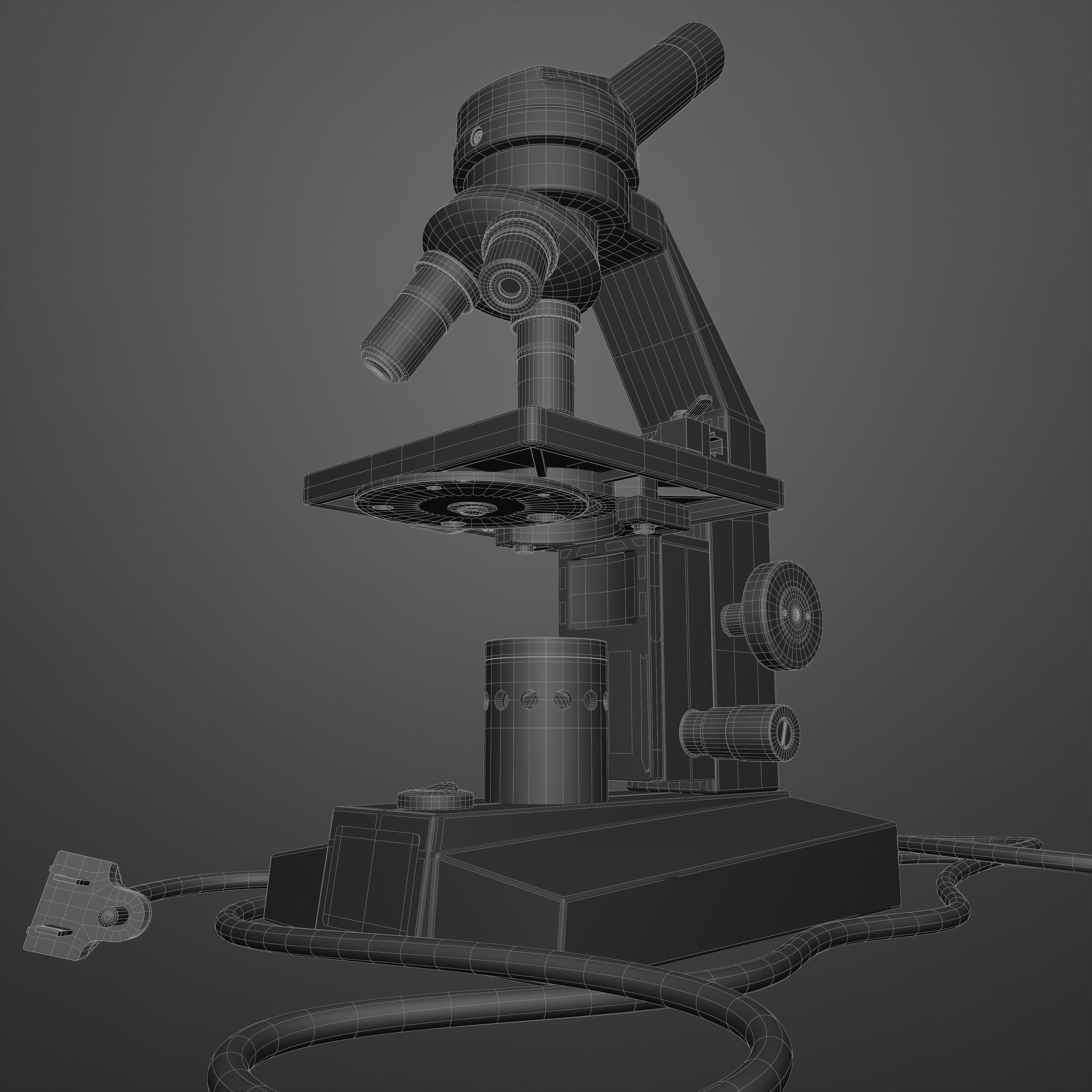 Microscope 3D model_25