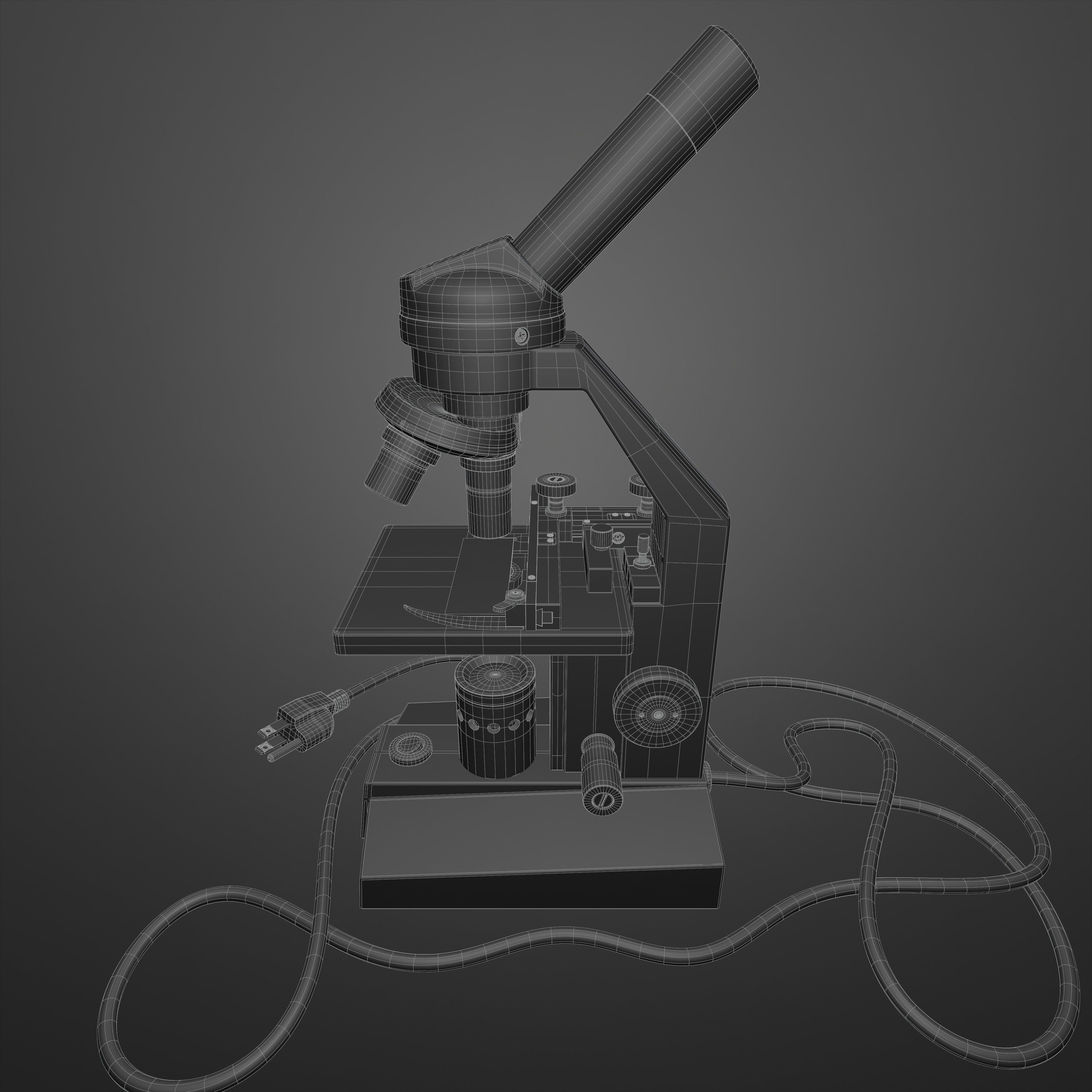 Microscope 3D model_19
