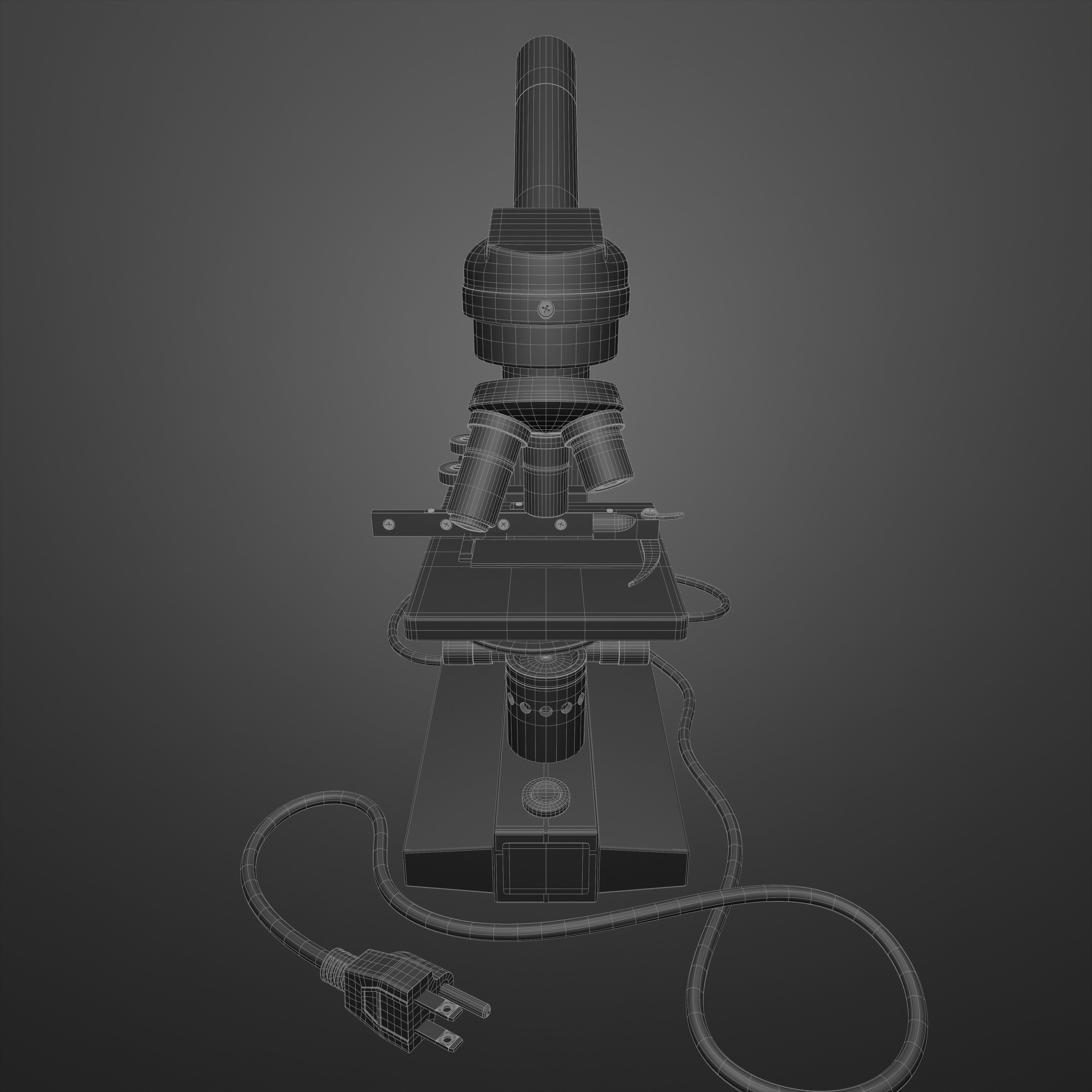 Microscope 3D model_17