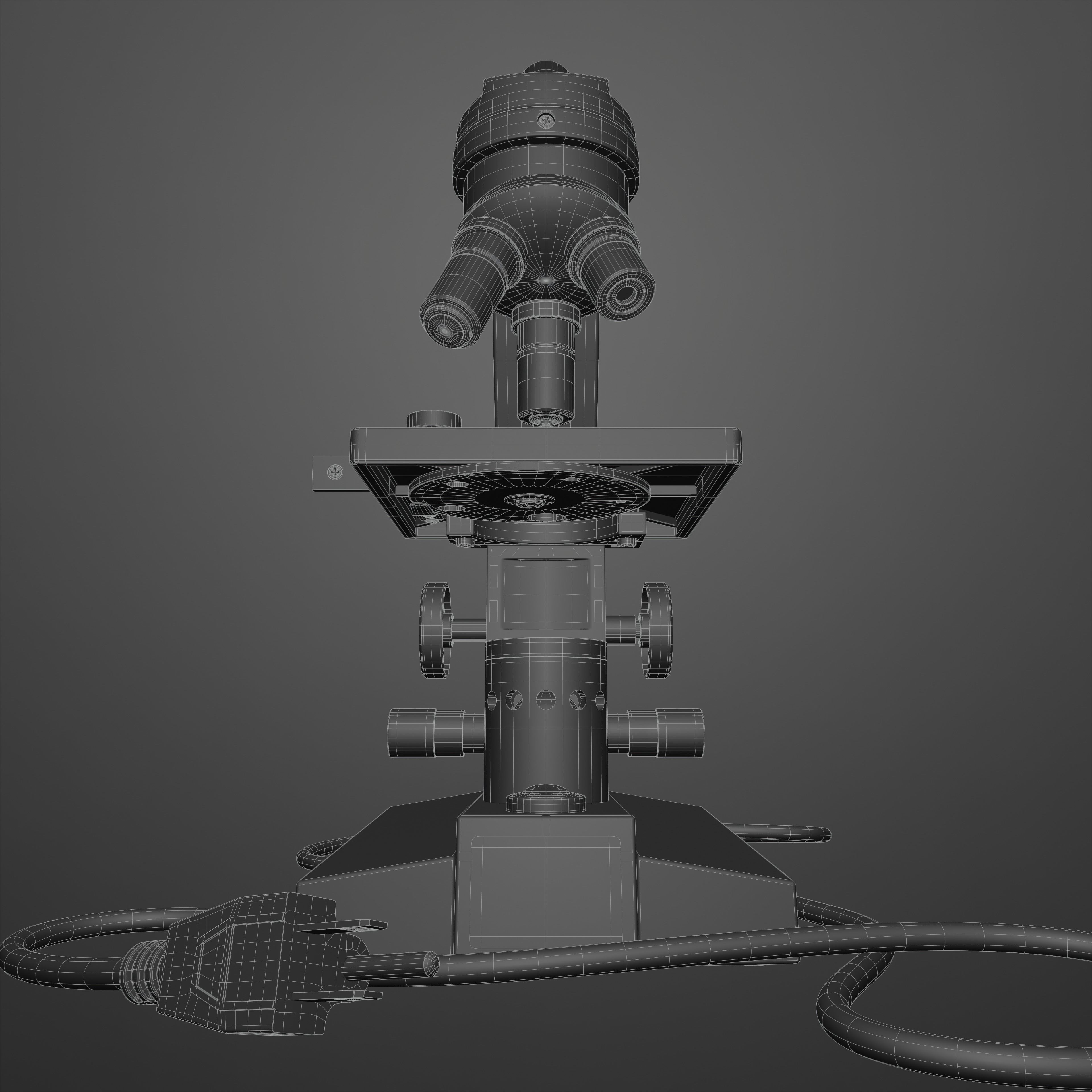 Microscope 3D model_24