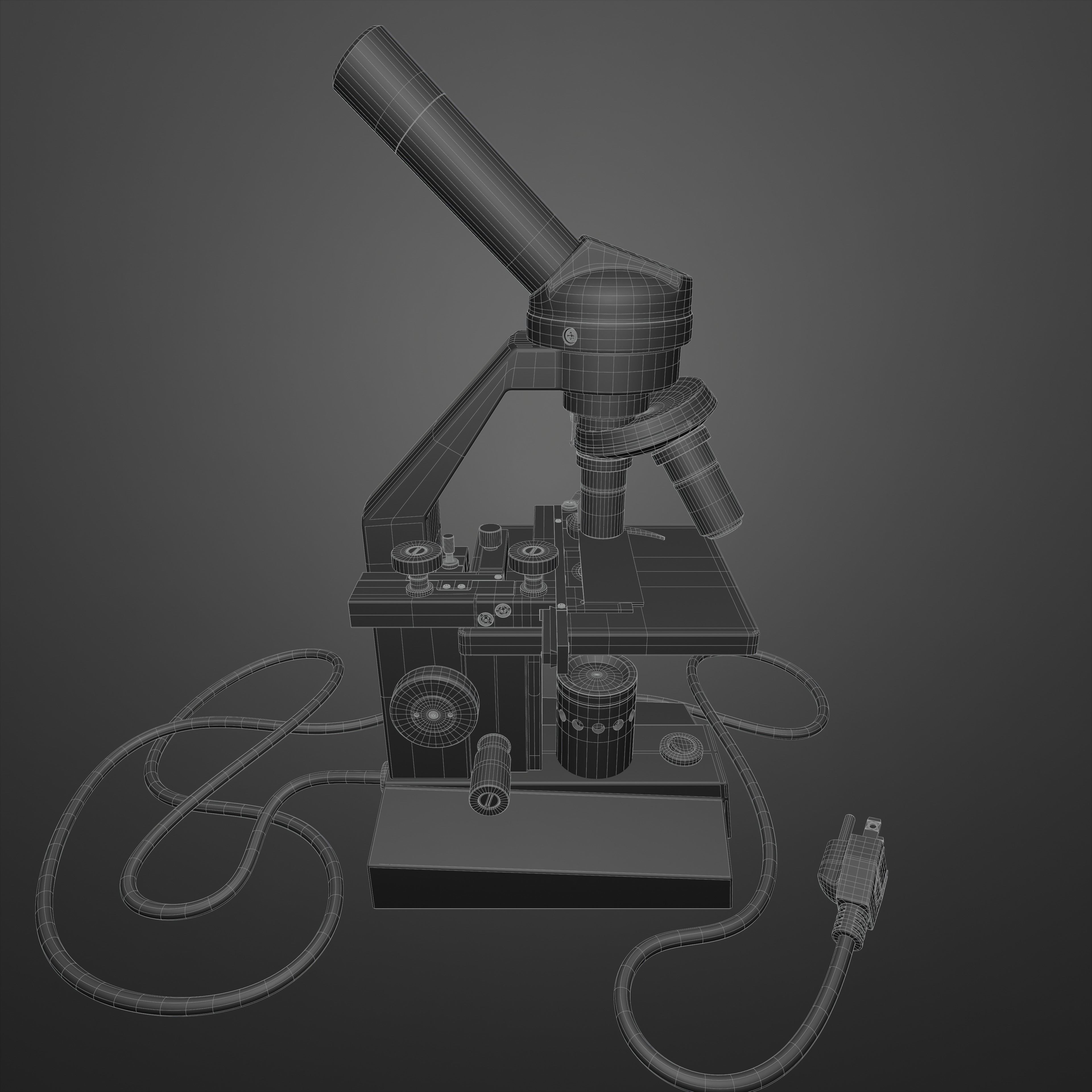 Microscope 3D model_22