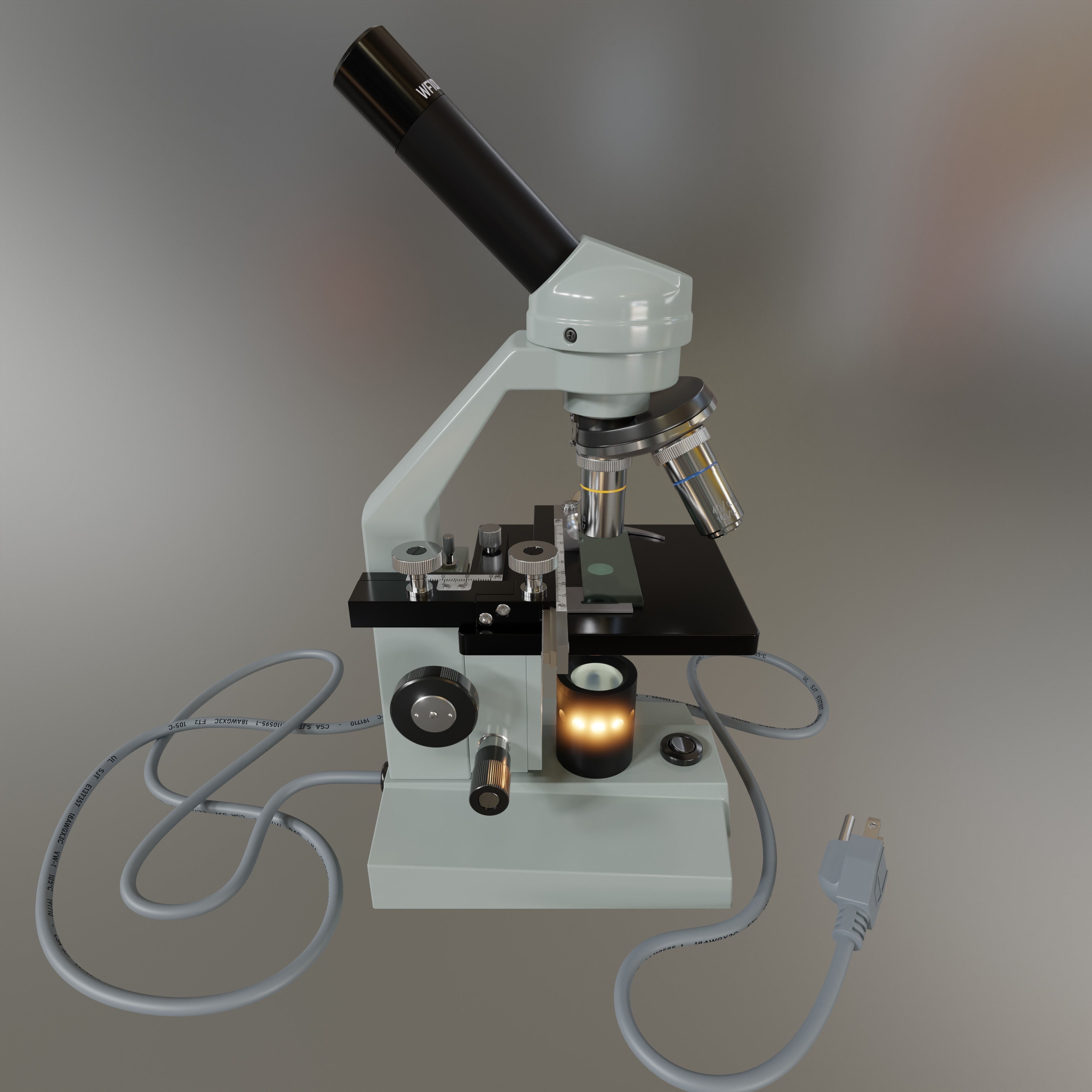 Microscope 3D model_7
