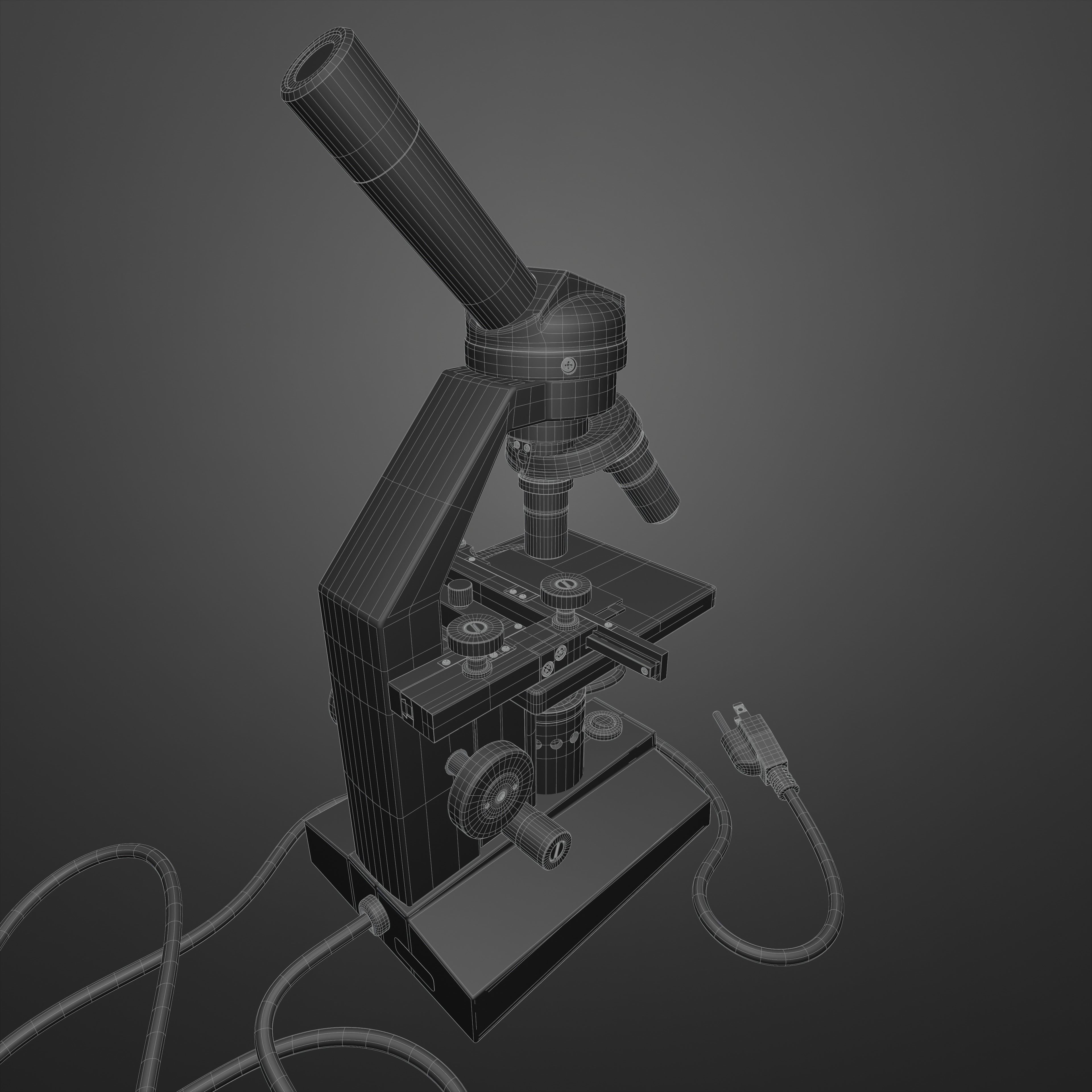 Microscope 3D model_21