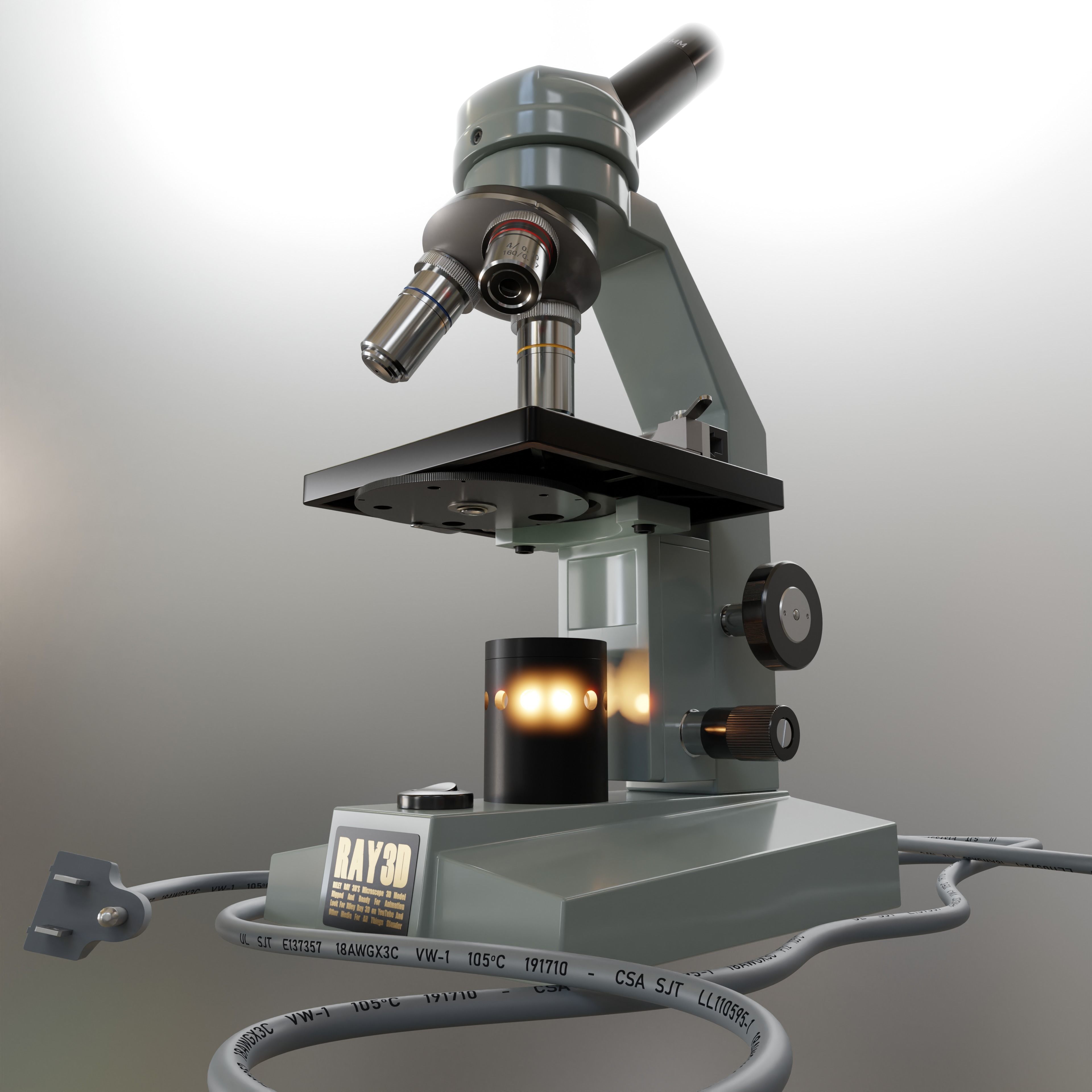 Microscope 3D model_10