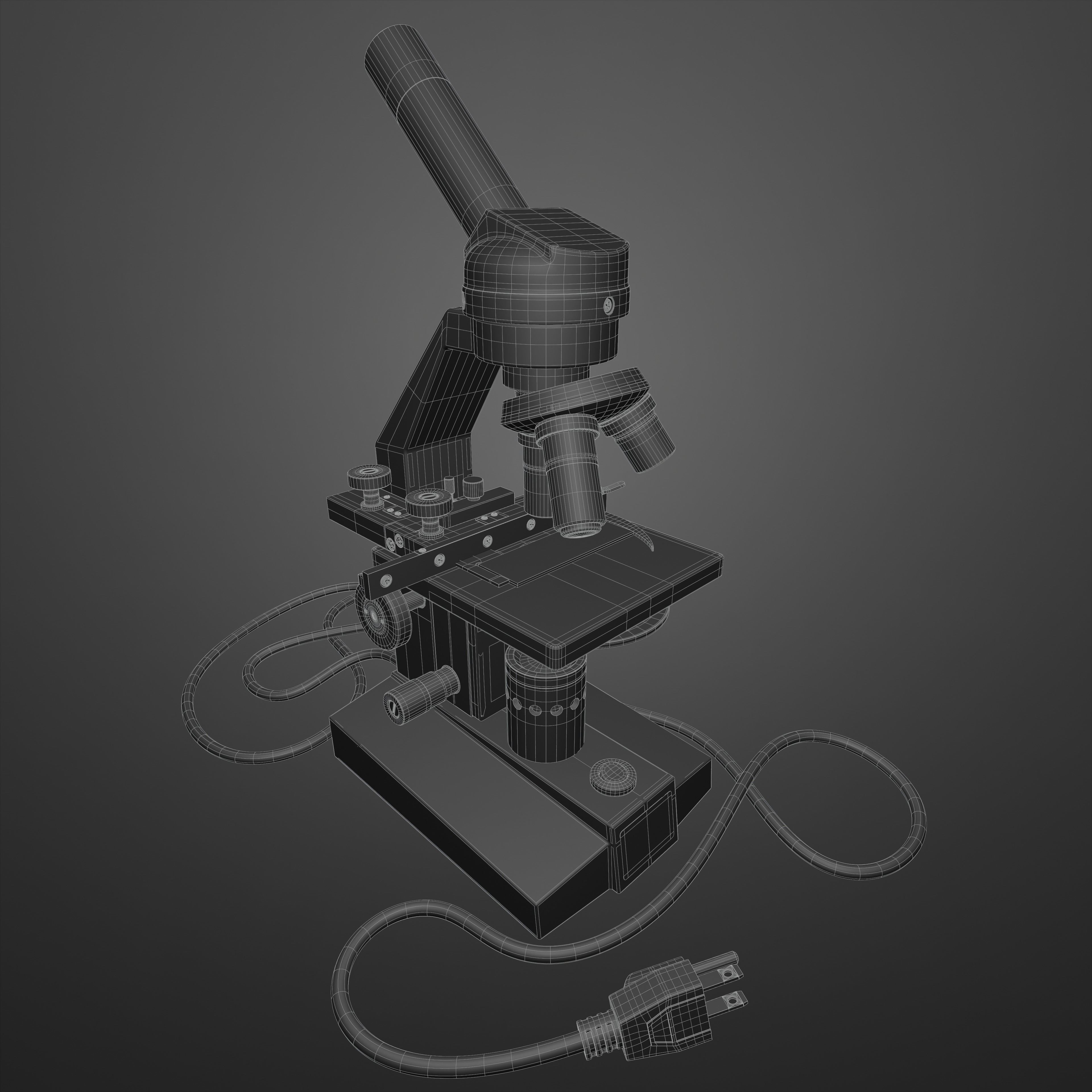 Microscope 3D model_16