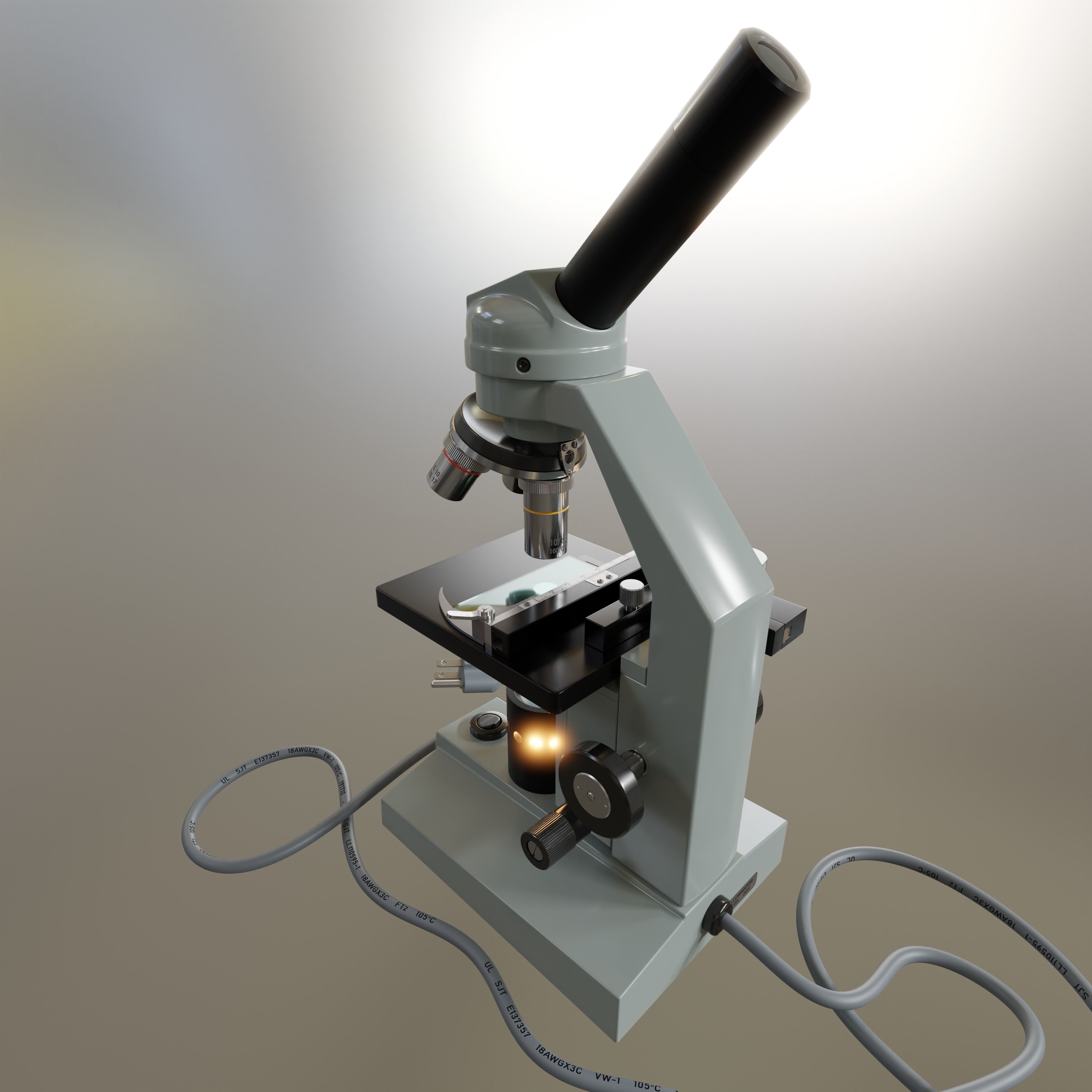 Microscope 3D model_5
