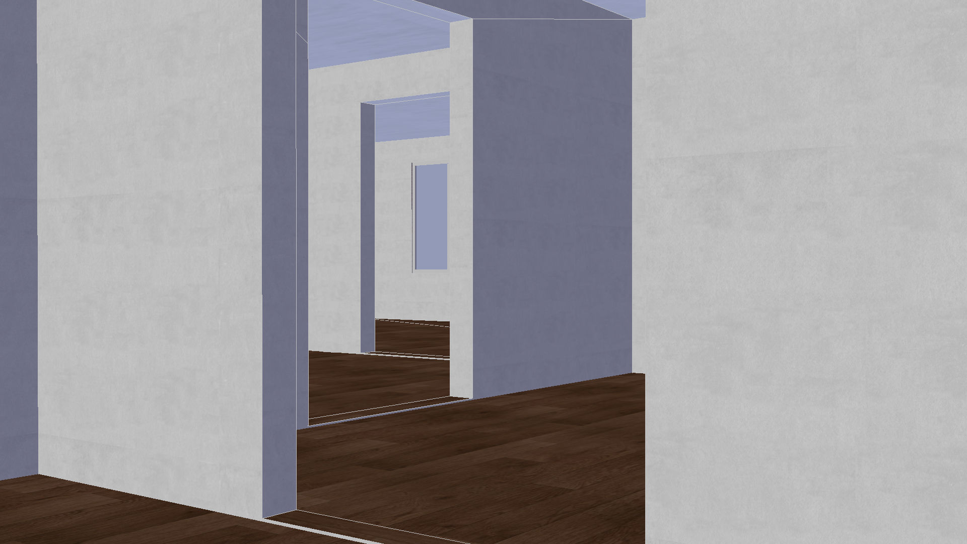 Private house 2 Low-poly 3D model_5