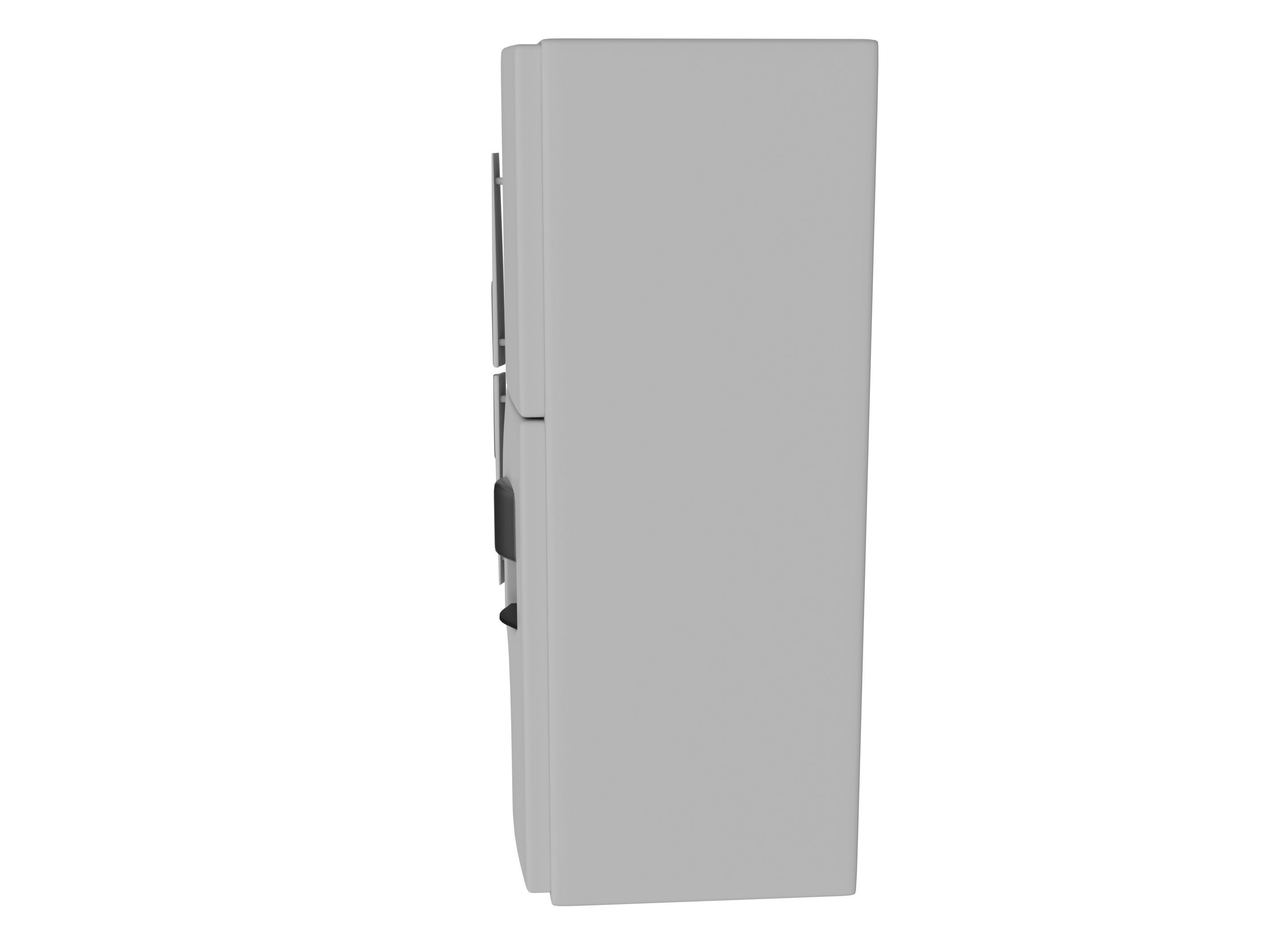 Fridge refrigerator Low-poly 3D model_5