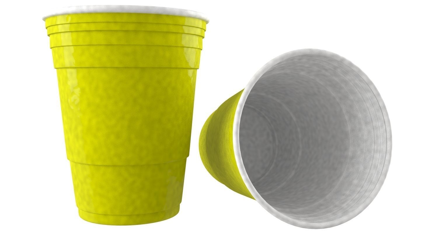 Solo Cup all color 3D model_7