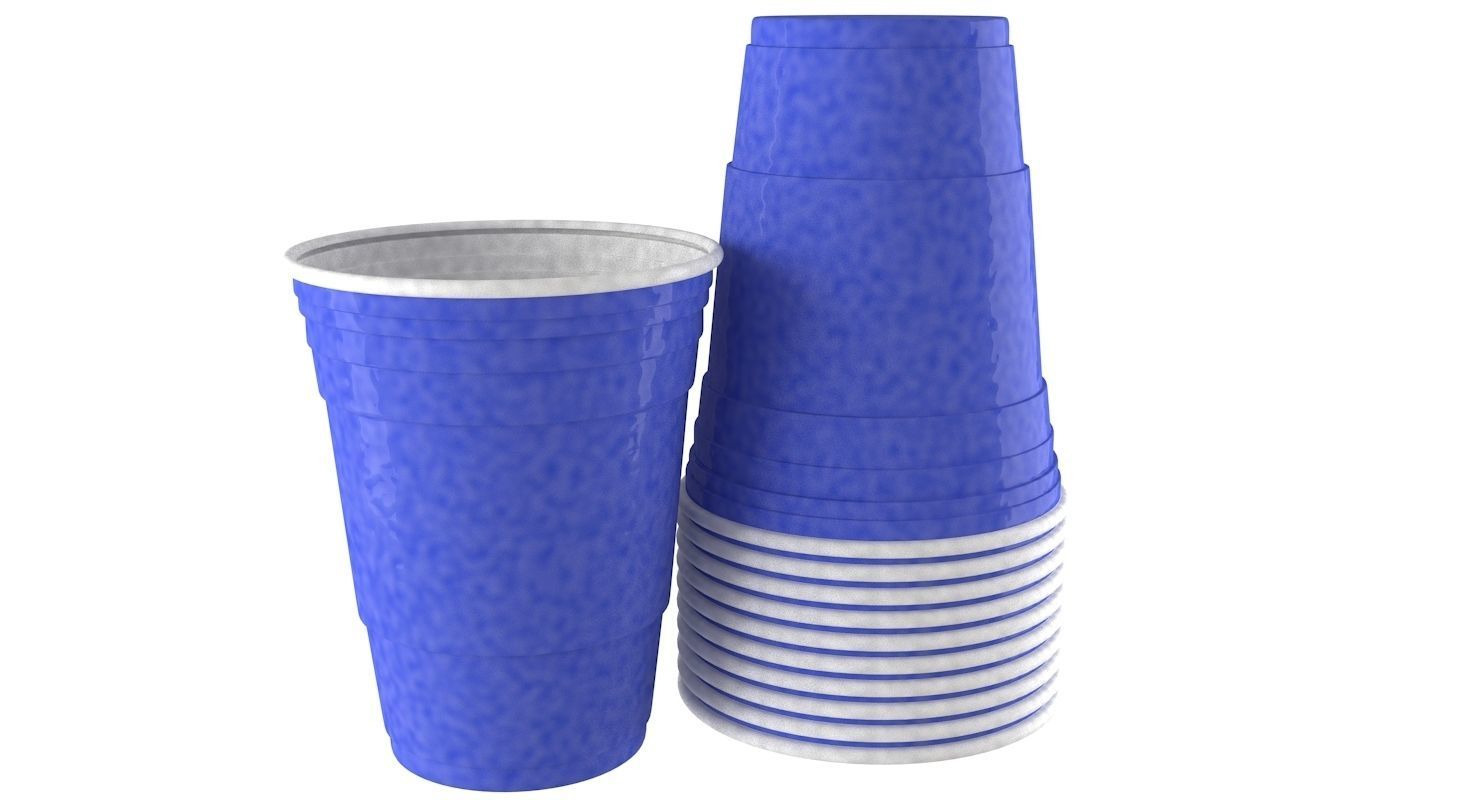 Solo Cup all color 3D model_15