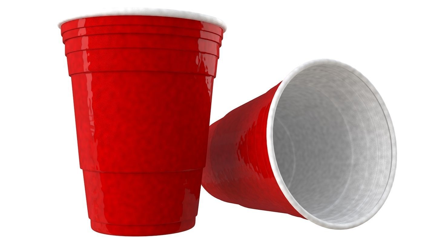Solo Cup all color 3D model_2