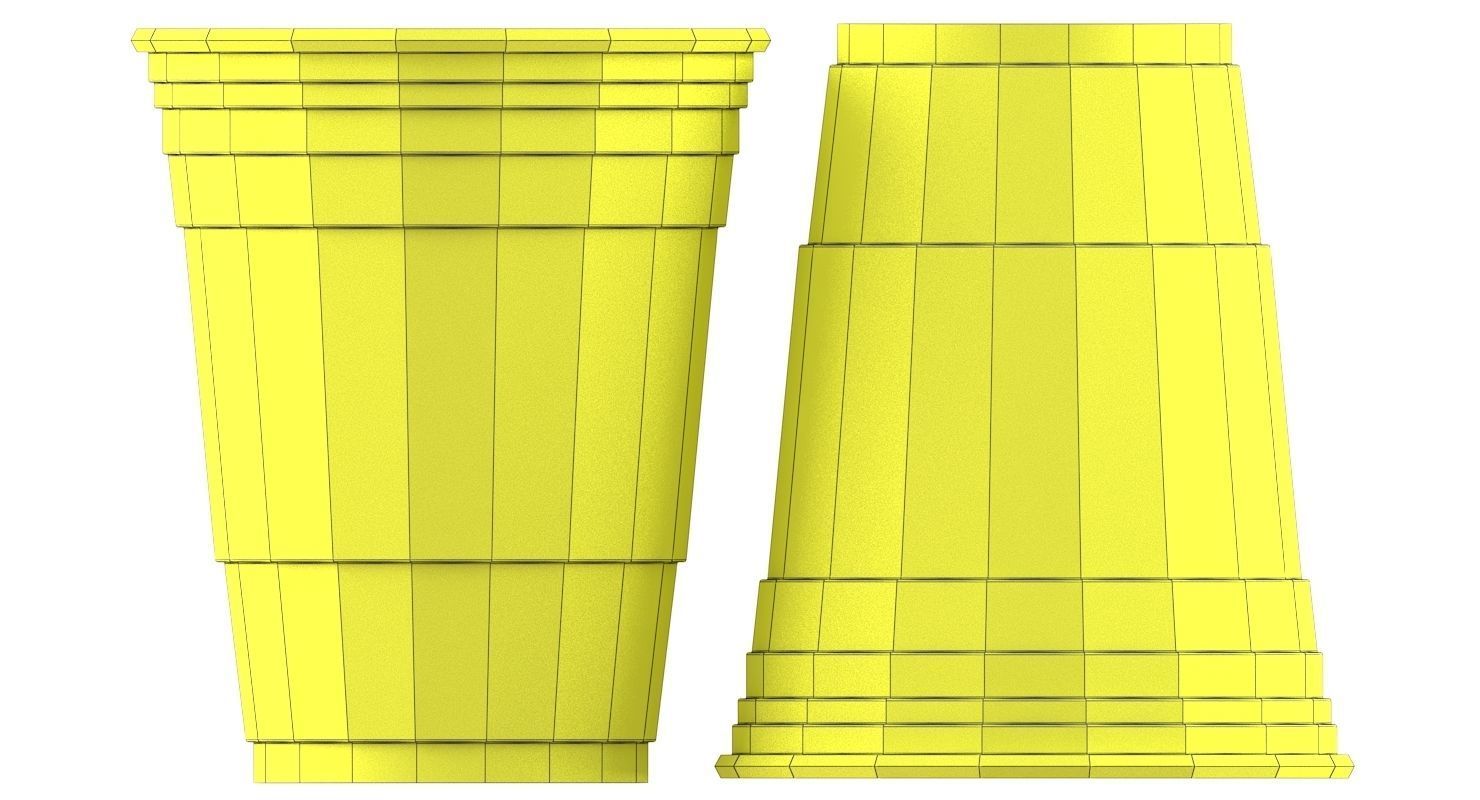 Solo Cup all color 3D model_17