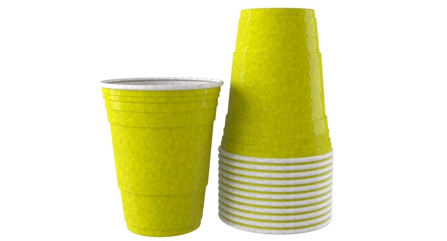 Solo Cup all color 3D model_10