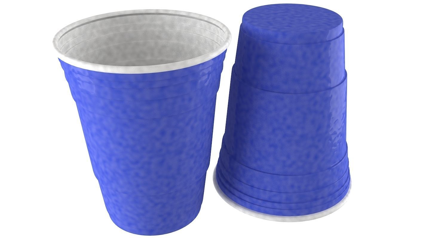 Solo Cup all color 3D model_14
