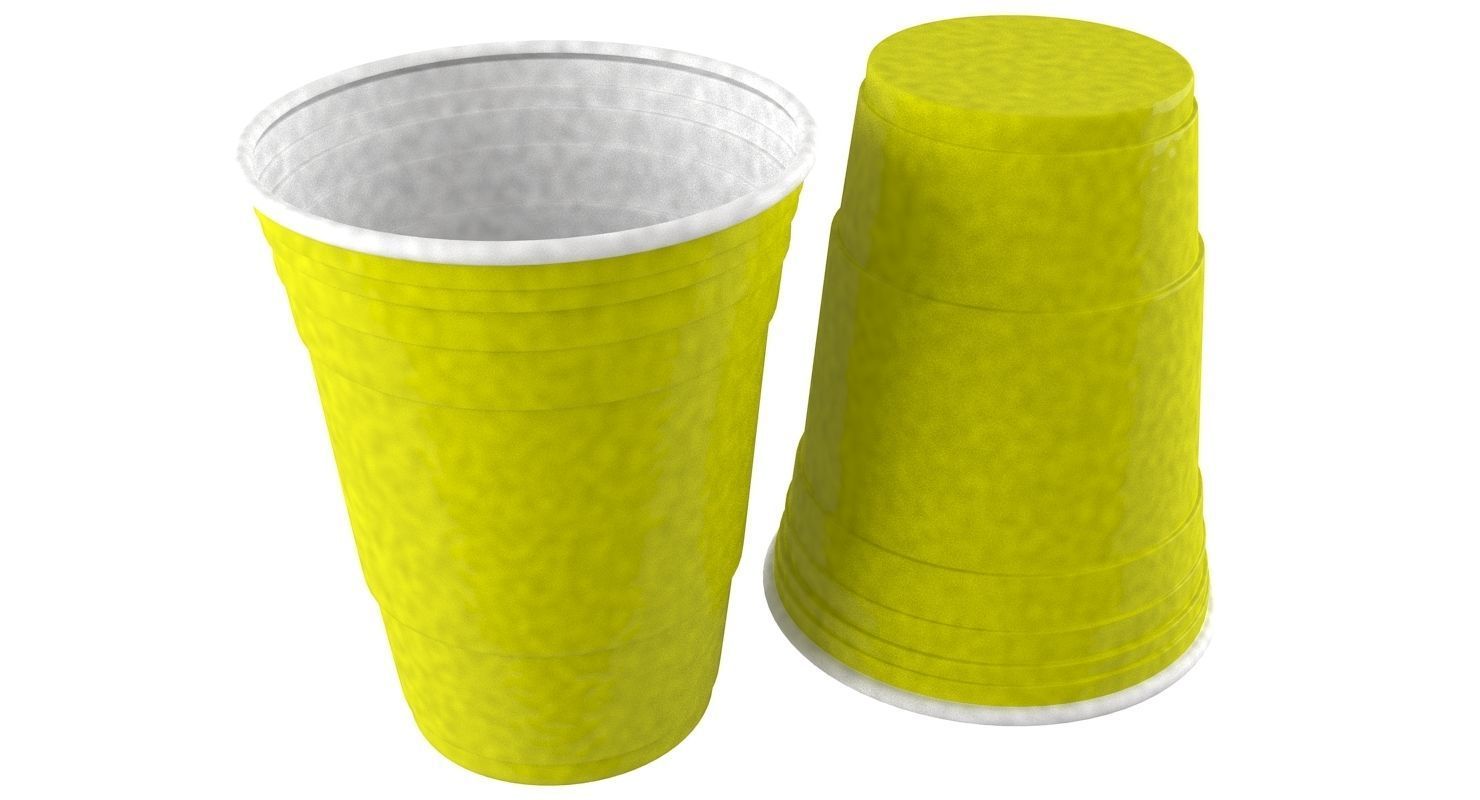 Solo Cup all color 3D model_9