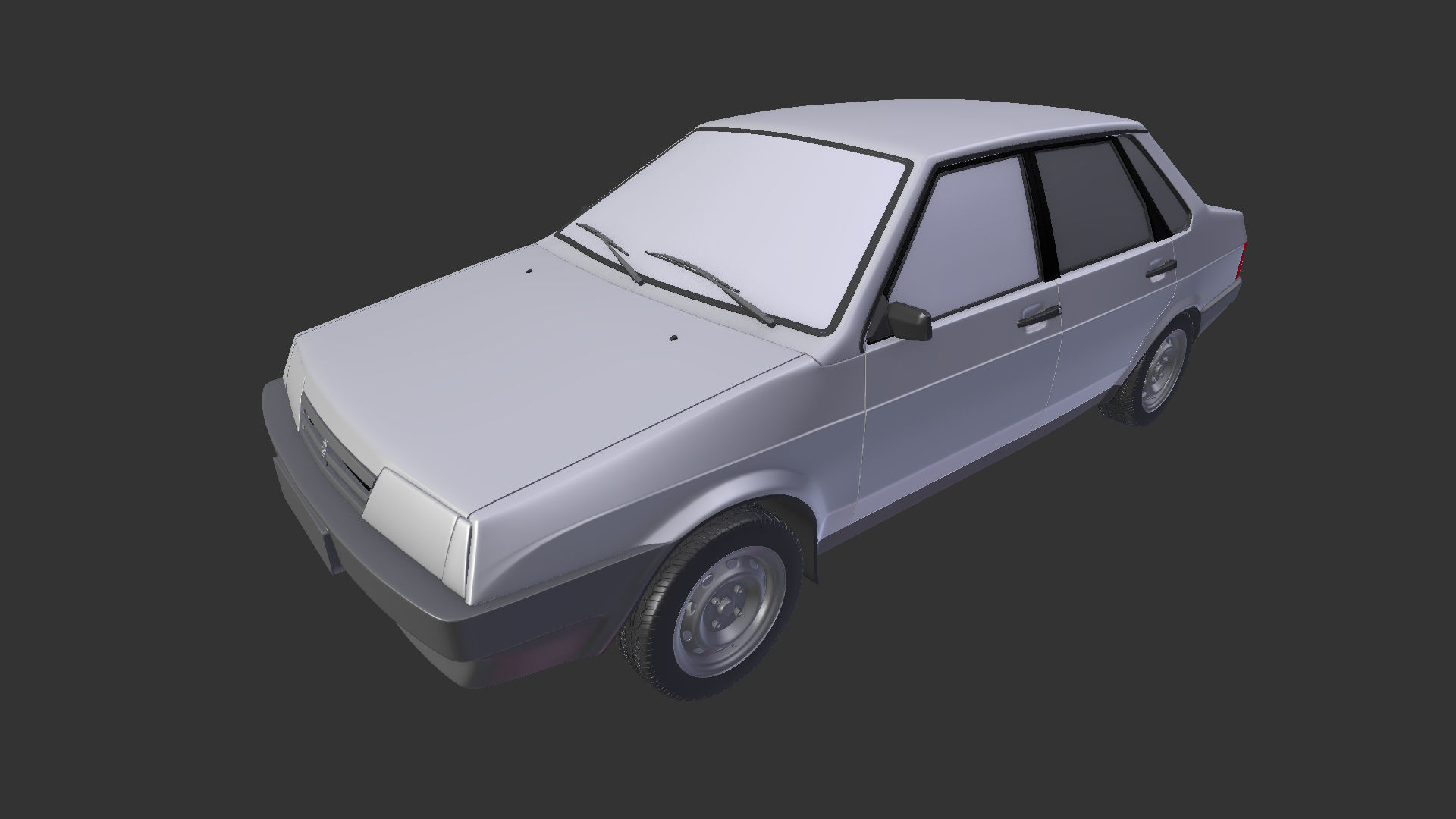 Lada 21099 3D model_6