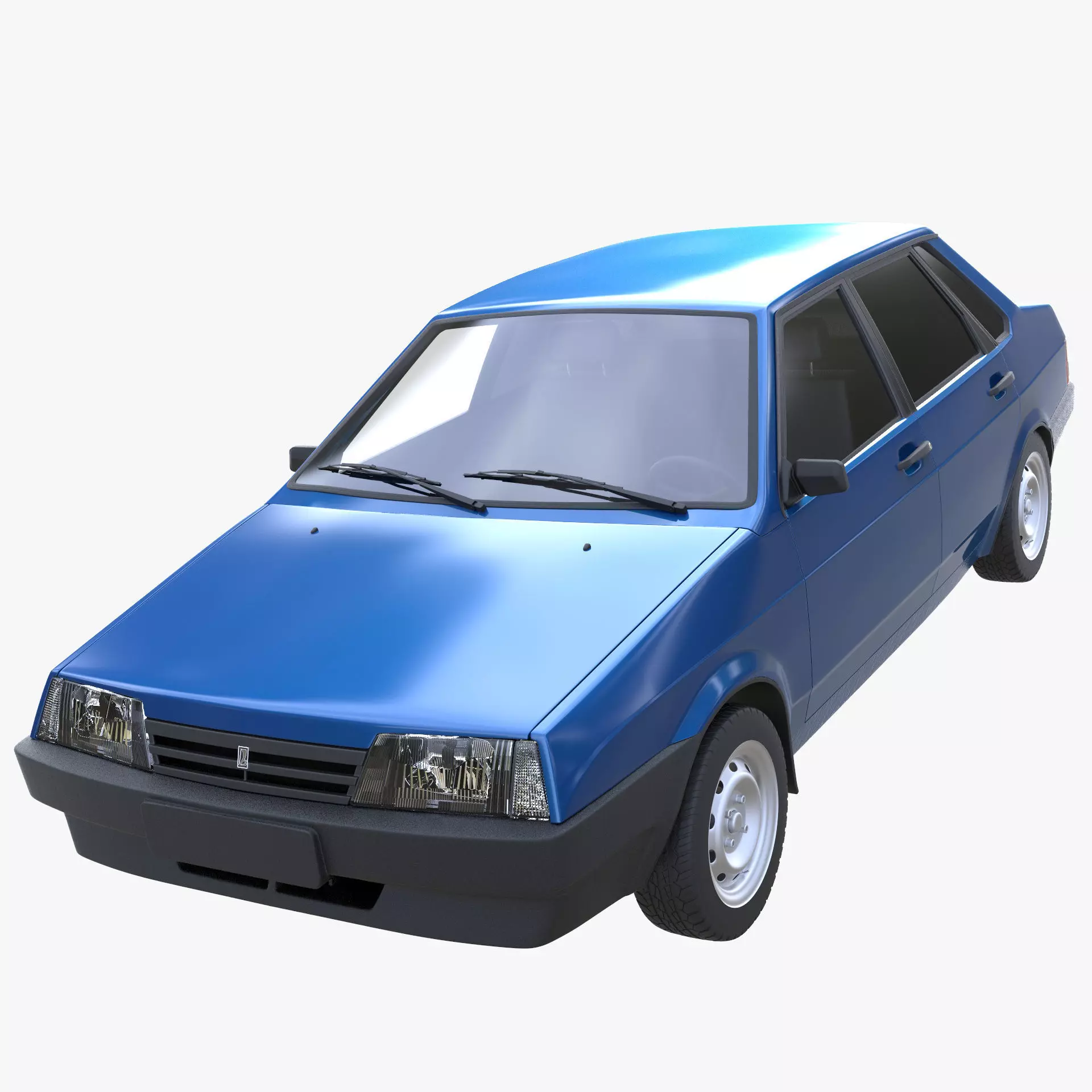 Lada 21099 3D model_0