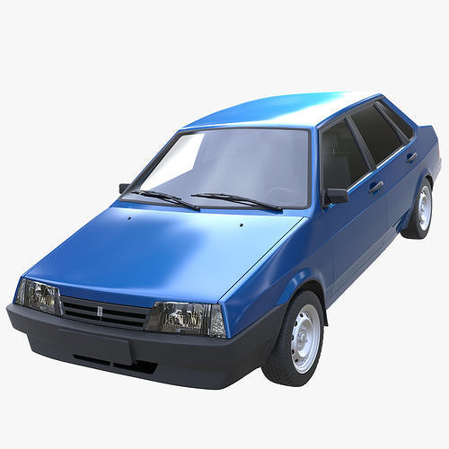 Lada 21099 3D model