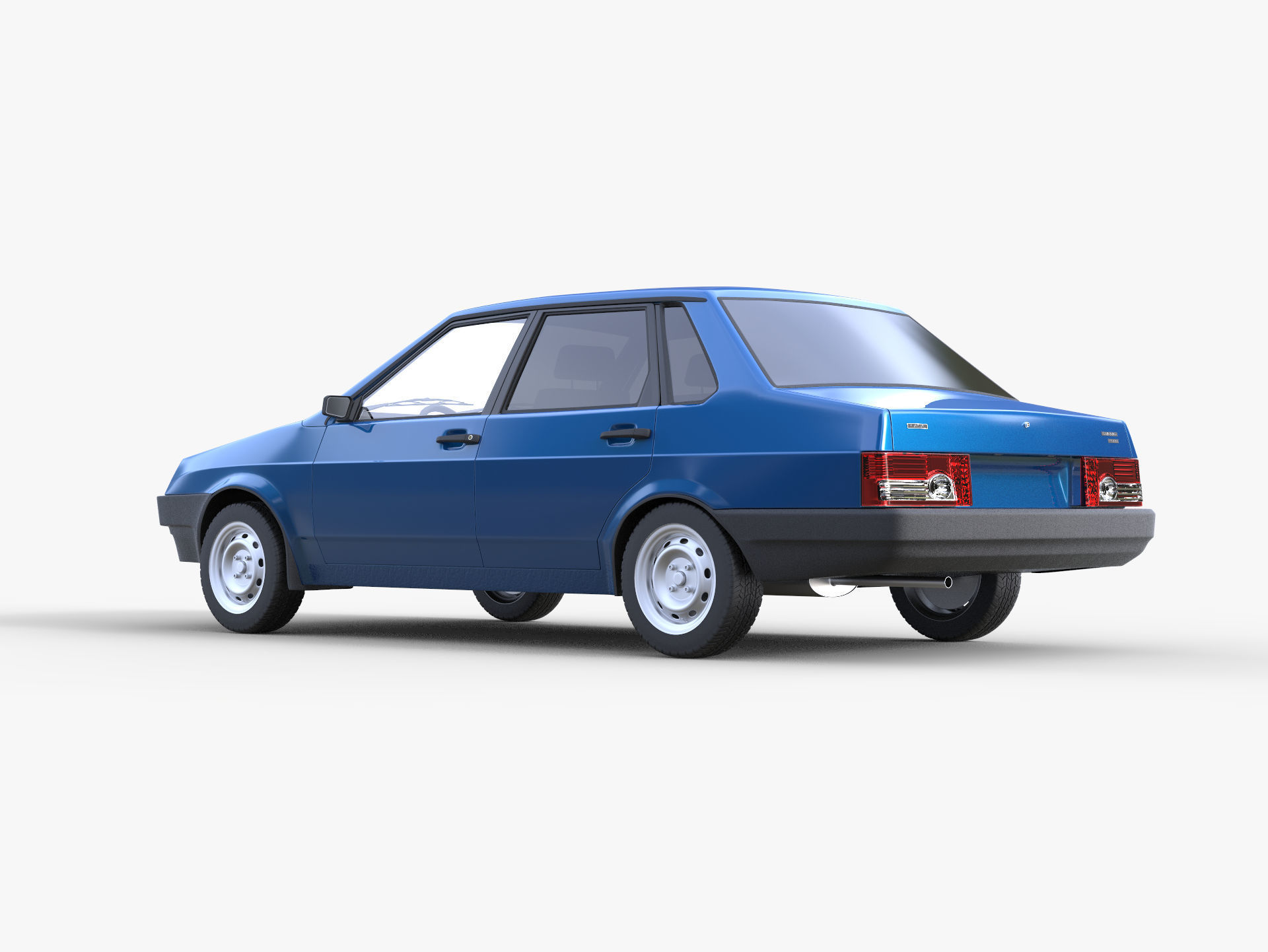 Lada 21099 3D model_5
