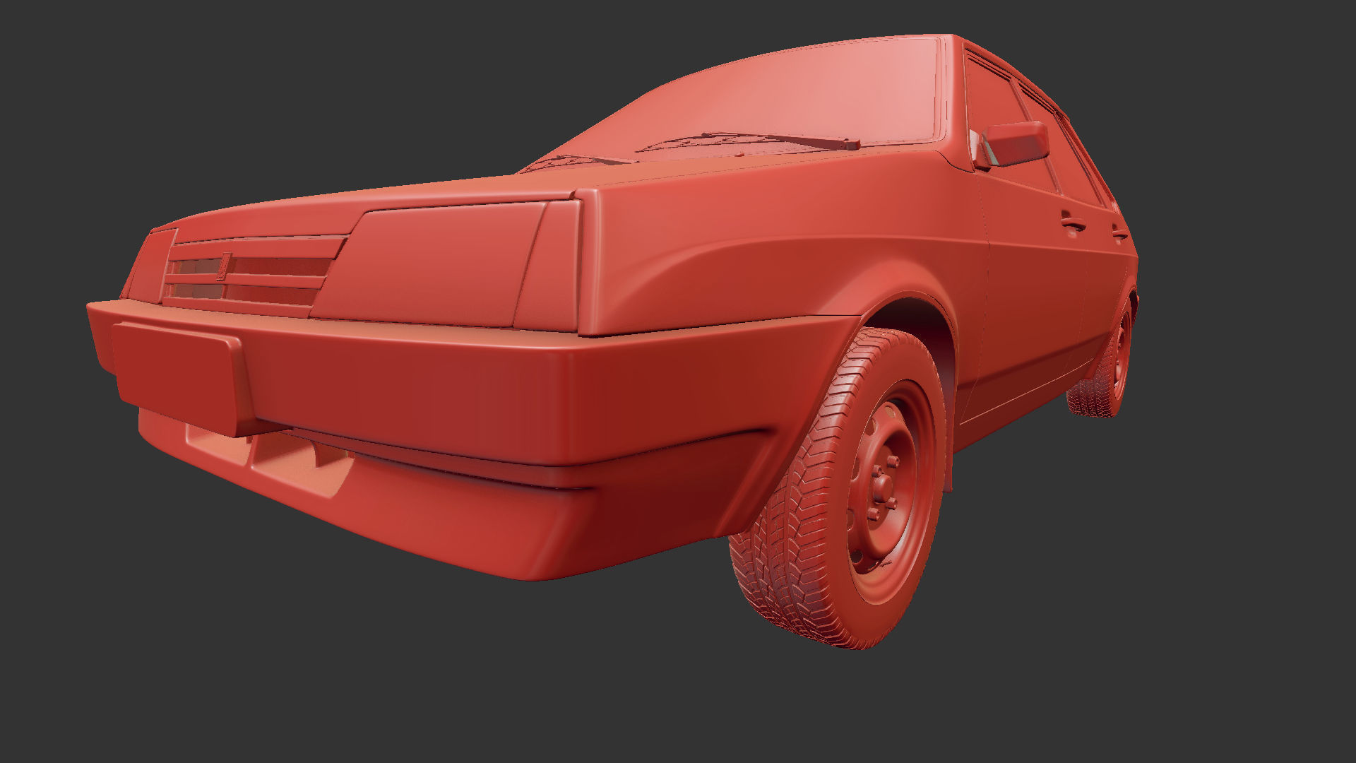 Lada 21099 3D model_11