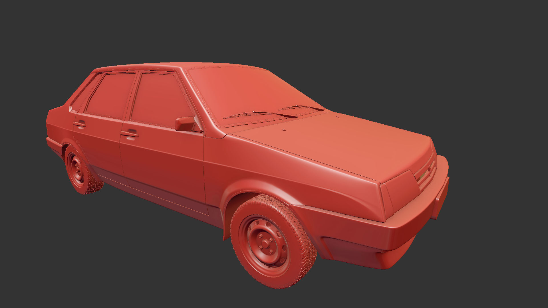 Lada 21099 3D model_16