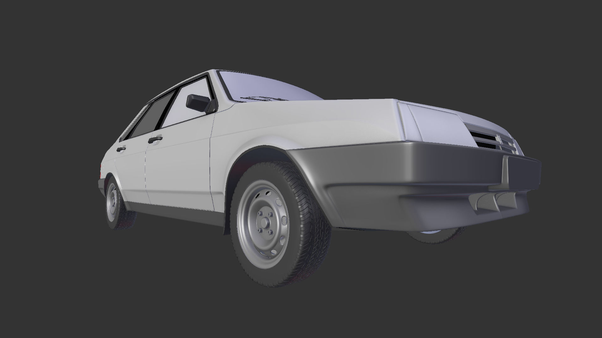 Lada 21099 3D model_7