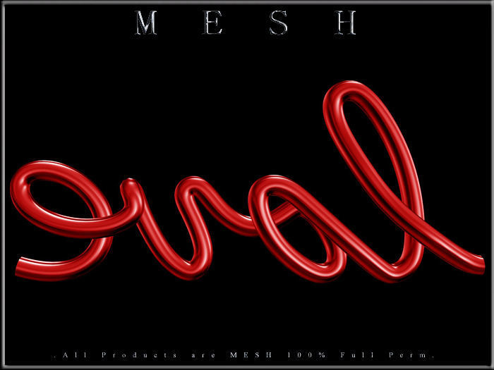 Wire Love Low-poly 3D model_5