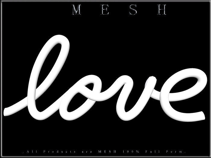 Wire Love Low-poly 3D model_4