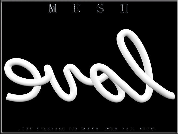 Wire Love Low-poly 3D model_6