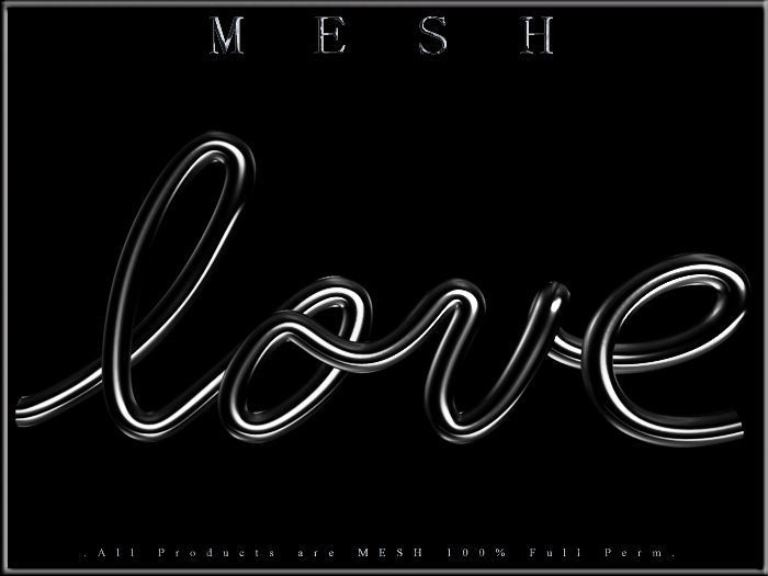 Wire Love Low-poly 3D model_2