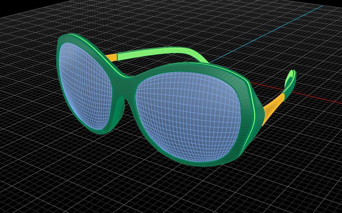 Eyeglasses for Men and Women 3D print model_5