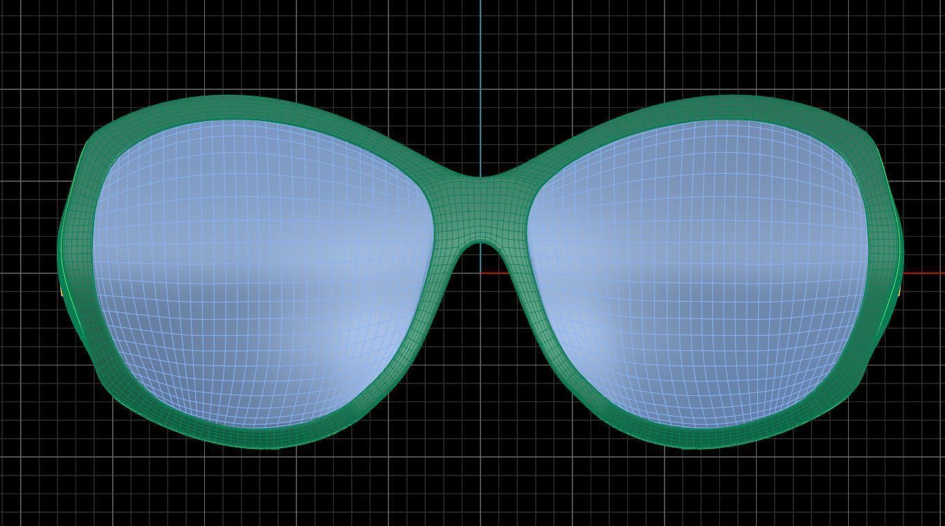 Eyeglasses for Men and Women 3D print model_8