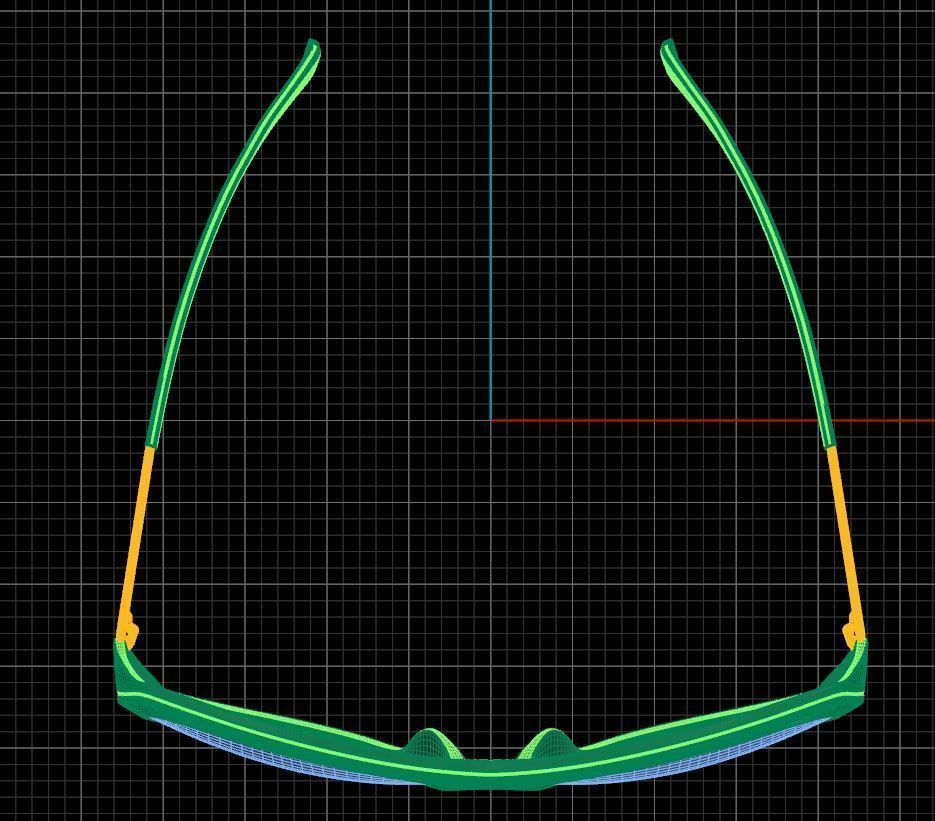 Eyeglasses for Men and Women 3D print model_7