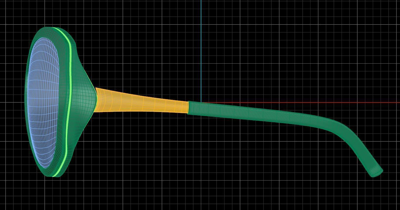 Eyeglasses for Men and Women 3D print model_4