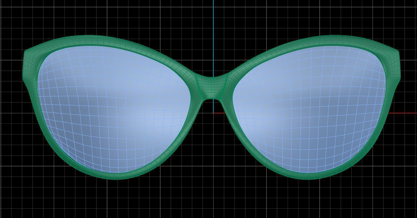 Eyeglasses for Men and Women 3D print model_10