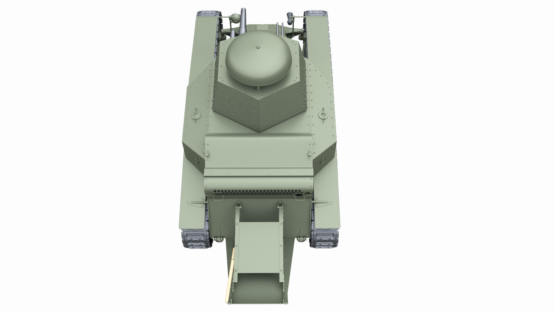 T-18 MS-1 Soviet Light Tank 3D model_8