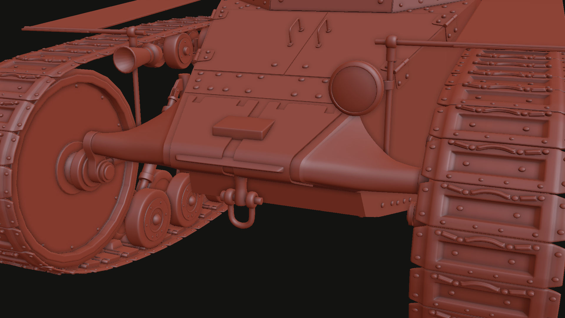 T-18 MS-1 Soviet Light Tank 3D model_24