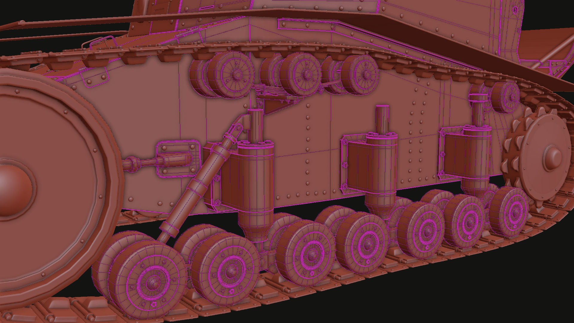 T-18 MS-1 Soviet Light Tank 3D model_23